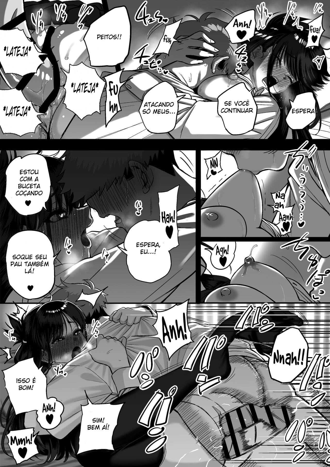 Amor Dividido Entre uma Rocha e um Lugar Difícil 4 - Page 32
