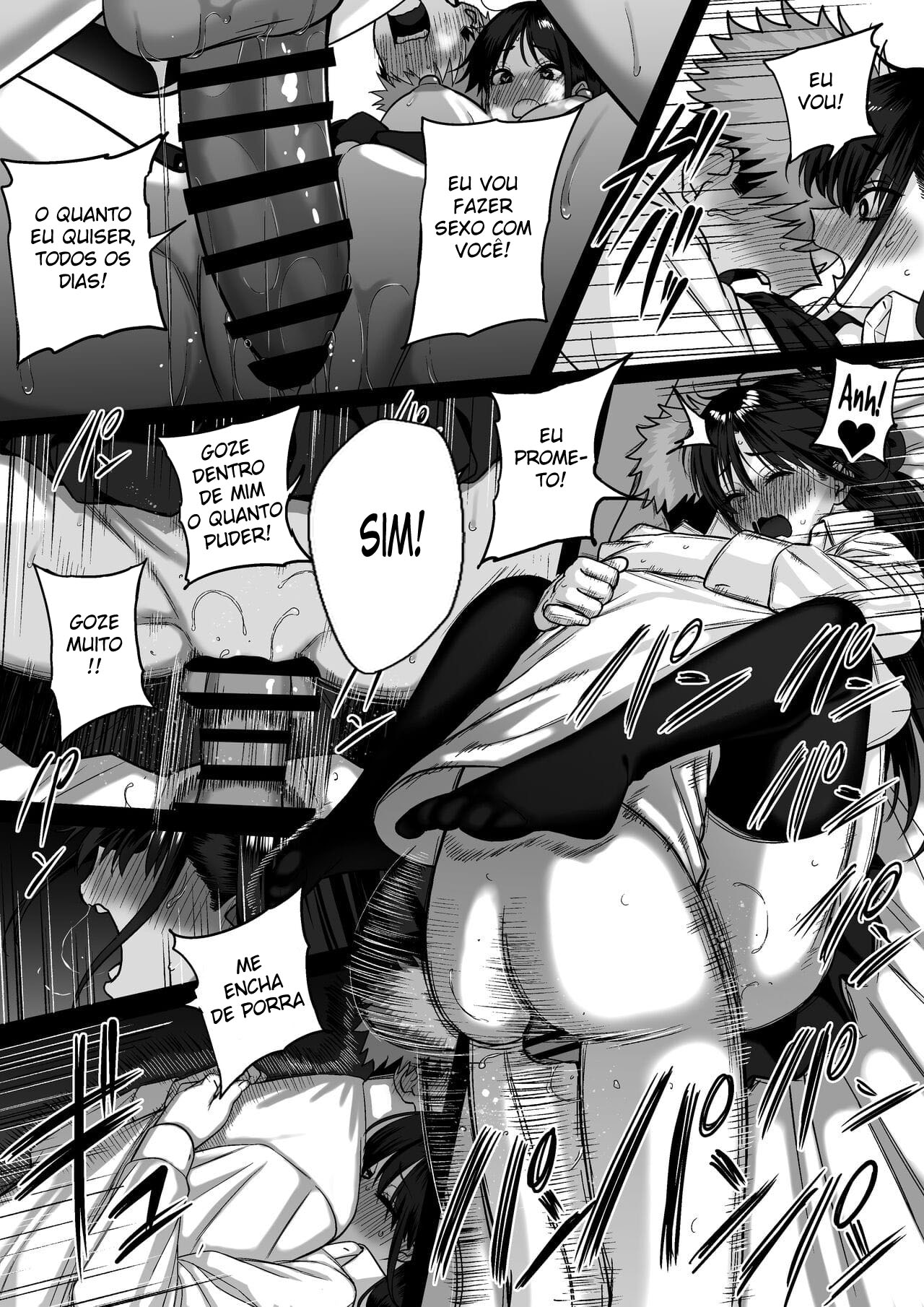 Amor Dividido Entre uma Rocha e um Lugar Difícil 4 - Page 35