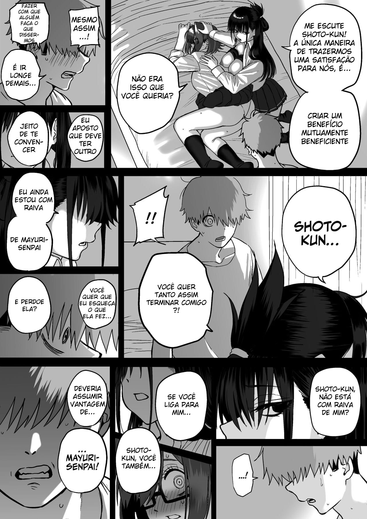 Amor Dividido Entre uma Rocha e um Lugar Difícil 4 - Page 45