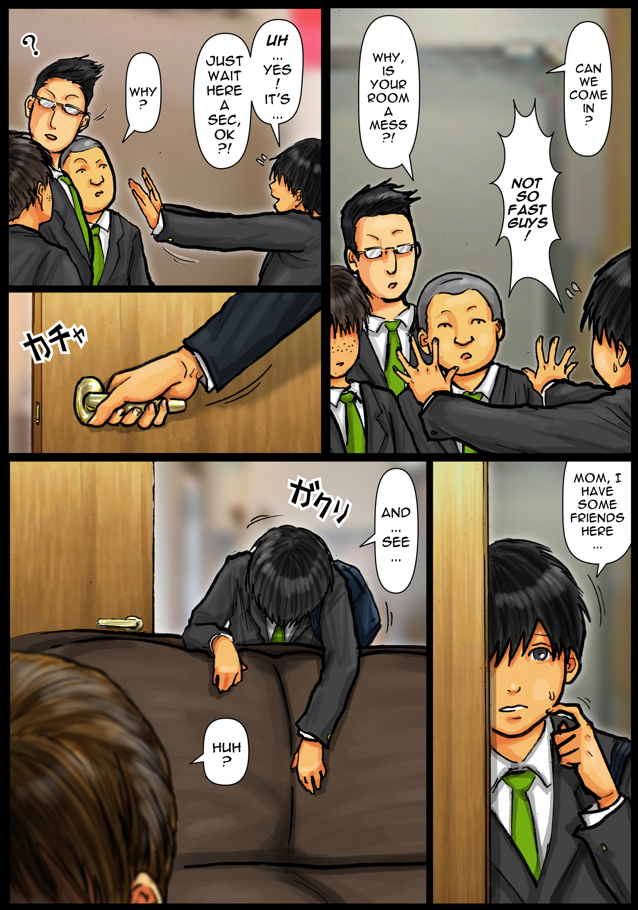 Kaa-san no Ana Tsukawasete ~Zenpen~ | Cumming Inside Mommy’s Hole 1 - Page 6