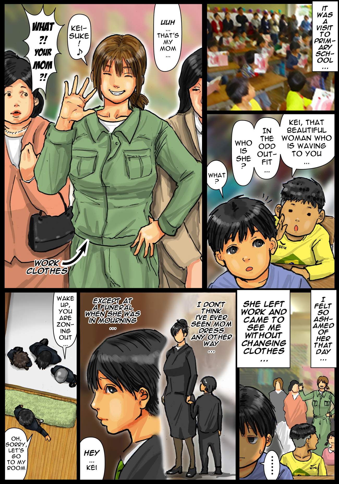 Kaa-san no Ana Tsukawasete ~Zenpen~ | Cumming Inside Mommy’s Hole 1 - Page 15