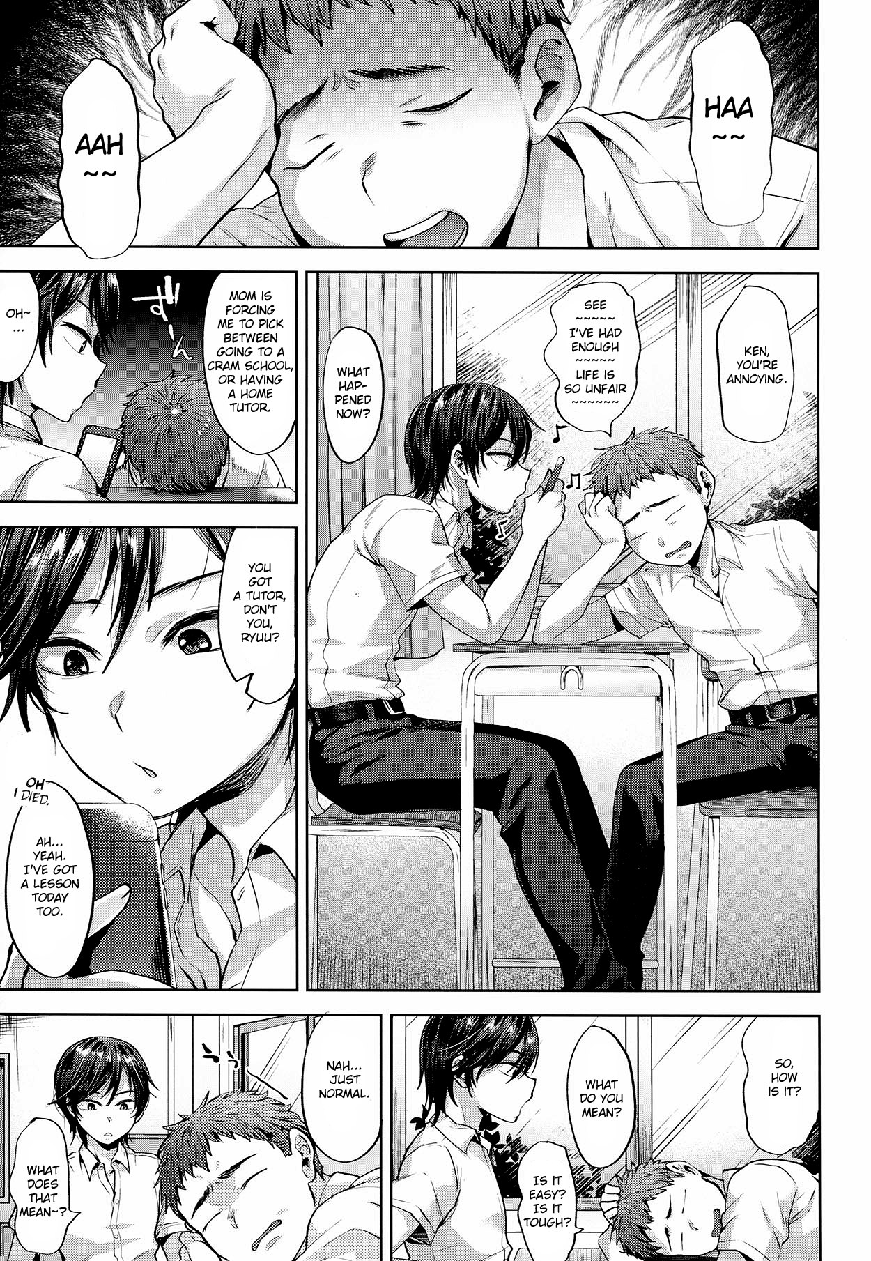 Kyou wa Kateikyoushi ga Kite Kyousei Mesuochi Saiminnjugyou o Suruhi - Page 3