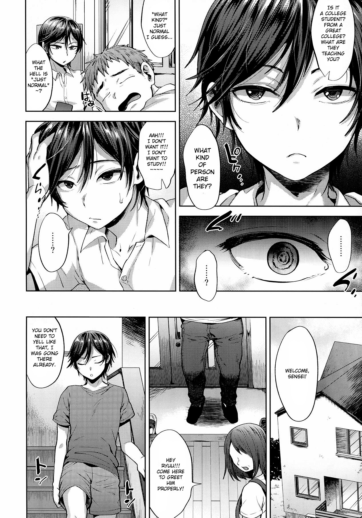 Kyou wa Kateikyoushi ga Kite Kyousei Mesuochi Saiminnjugyou o Suruhi - Page 4