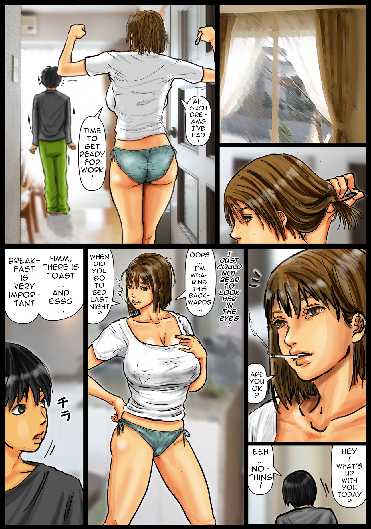Kaa-san no Ana Tsukawasete ~Zenpen~ | Cumming Inside Mommy’s Hole 1 - Page 87