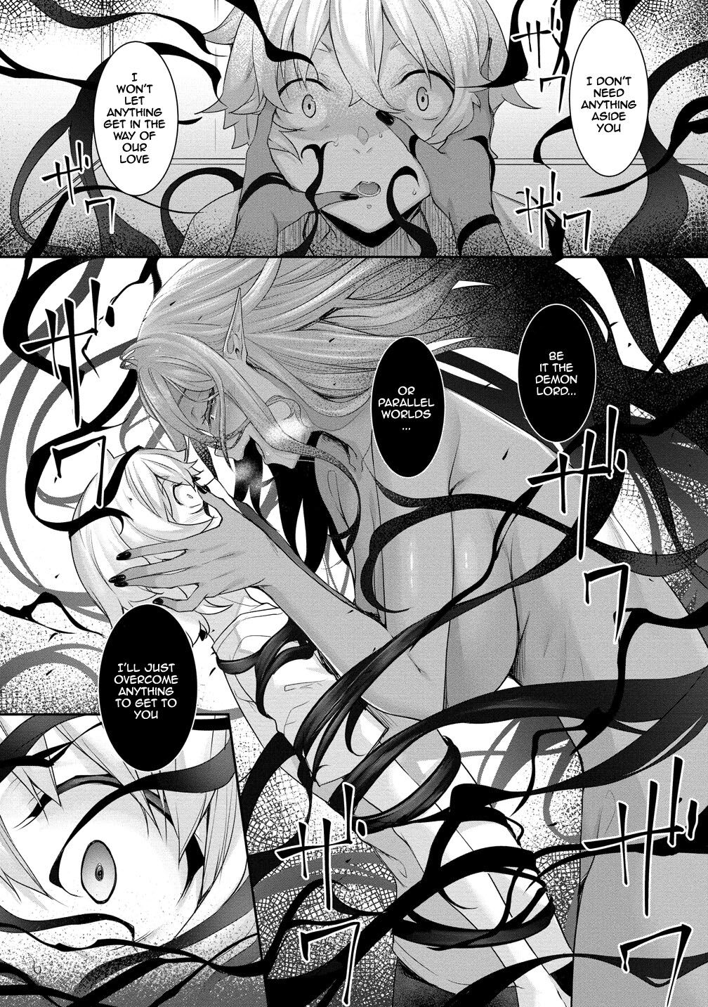 Chotto dake Ai ga Omoi Dark Elf ga Isekai kara Oikakete Kita 3 | A Slightly Clingy Dark Elf Chased Me From Another World 3 - Page 49