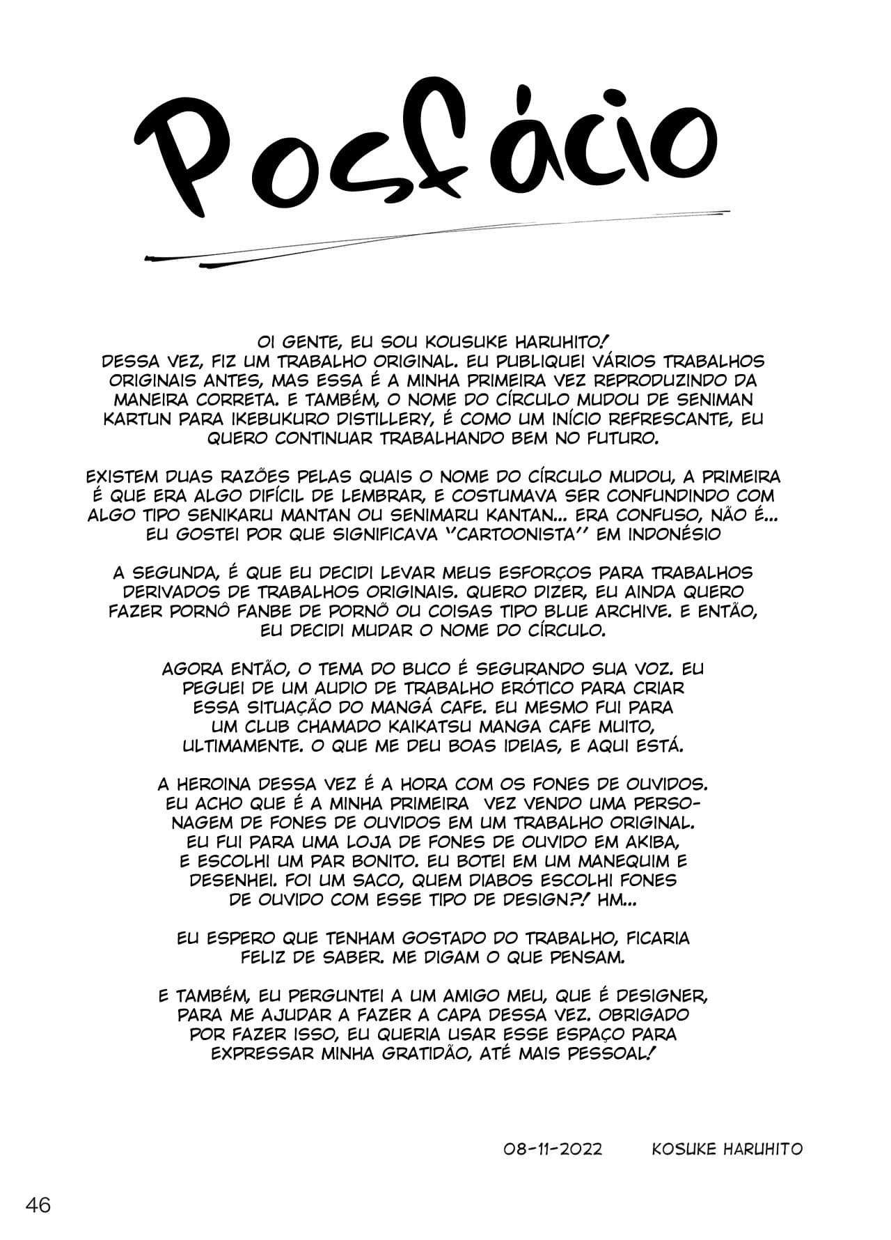 Contendo a Voz - Page 45