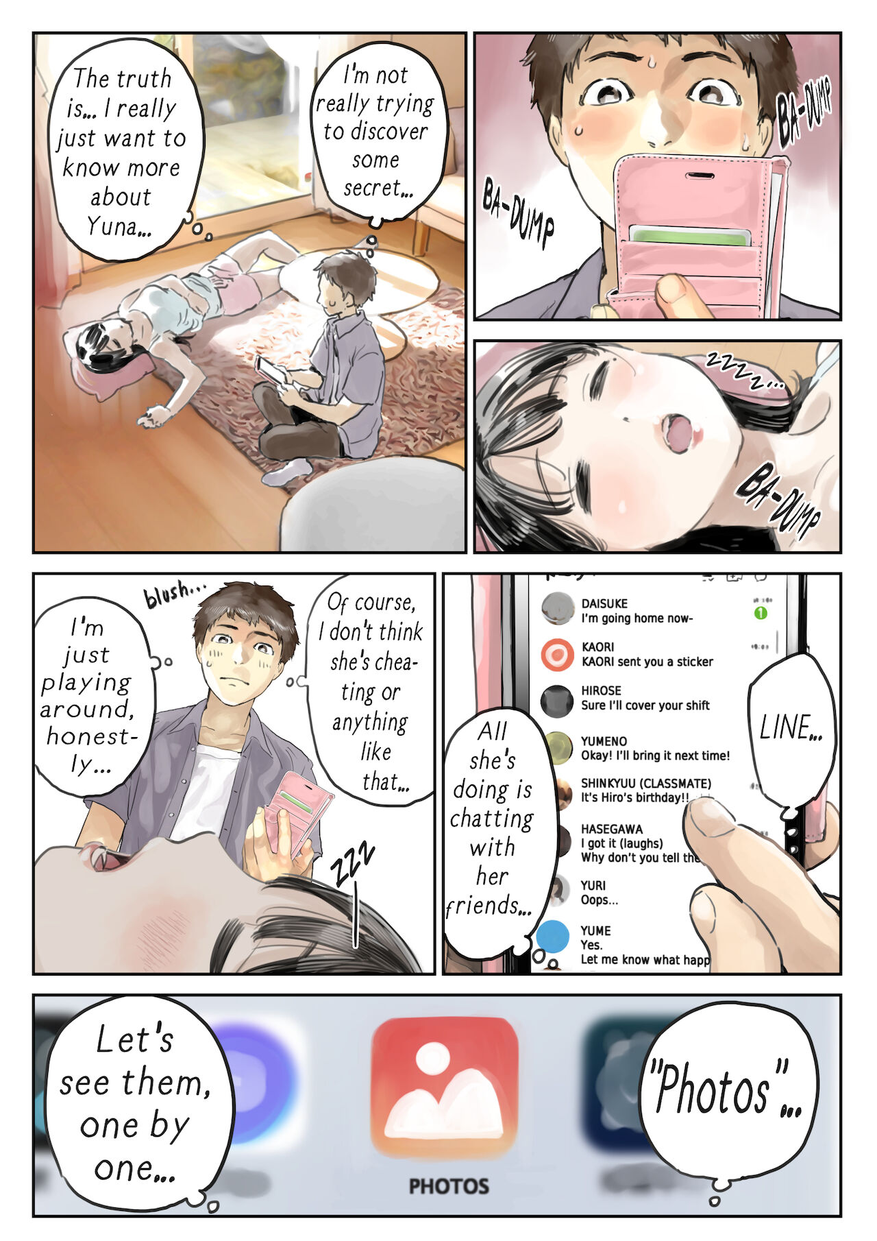 Kanojo no SmaPho o Nozoita dake nano ni | I Just Snooped through Her Smartphone - Page 10