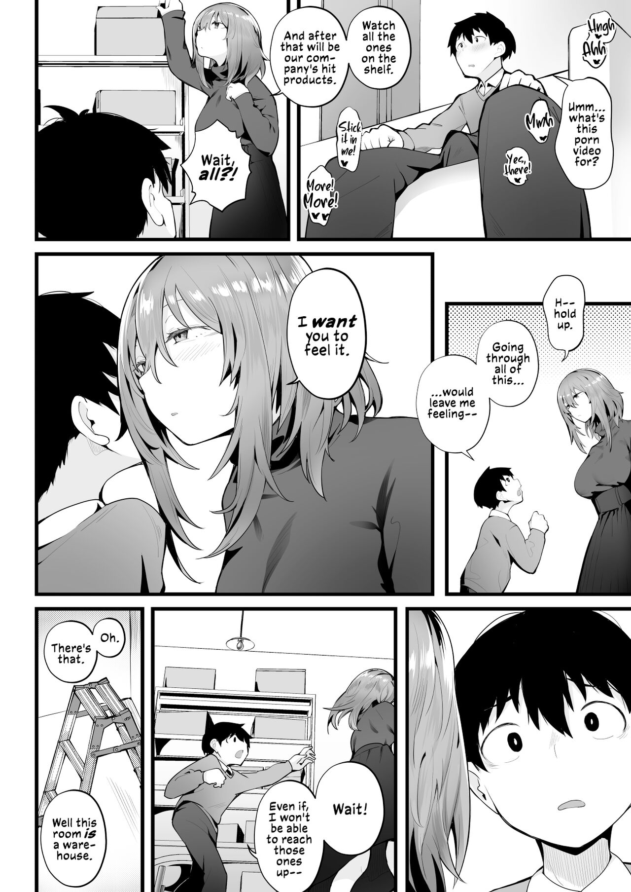 Mukuchi na Koushinchou Joshi no Gyutto Shasei Kanri | Tight Edging from a Tall Girl of Few Words - Page 12