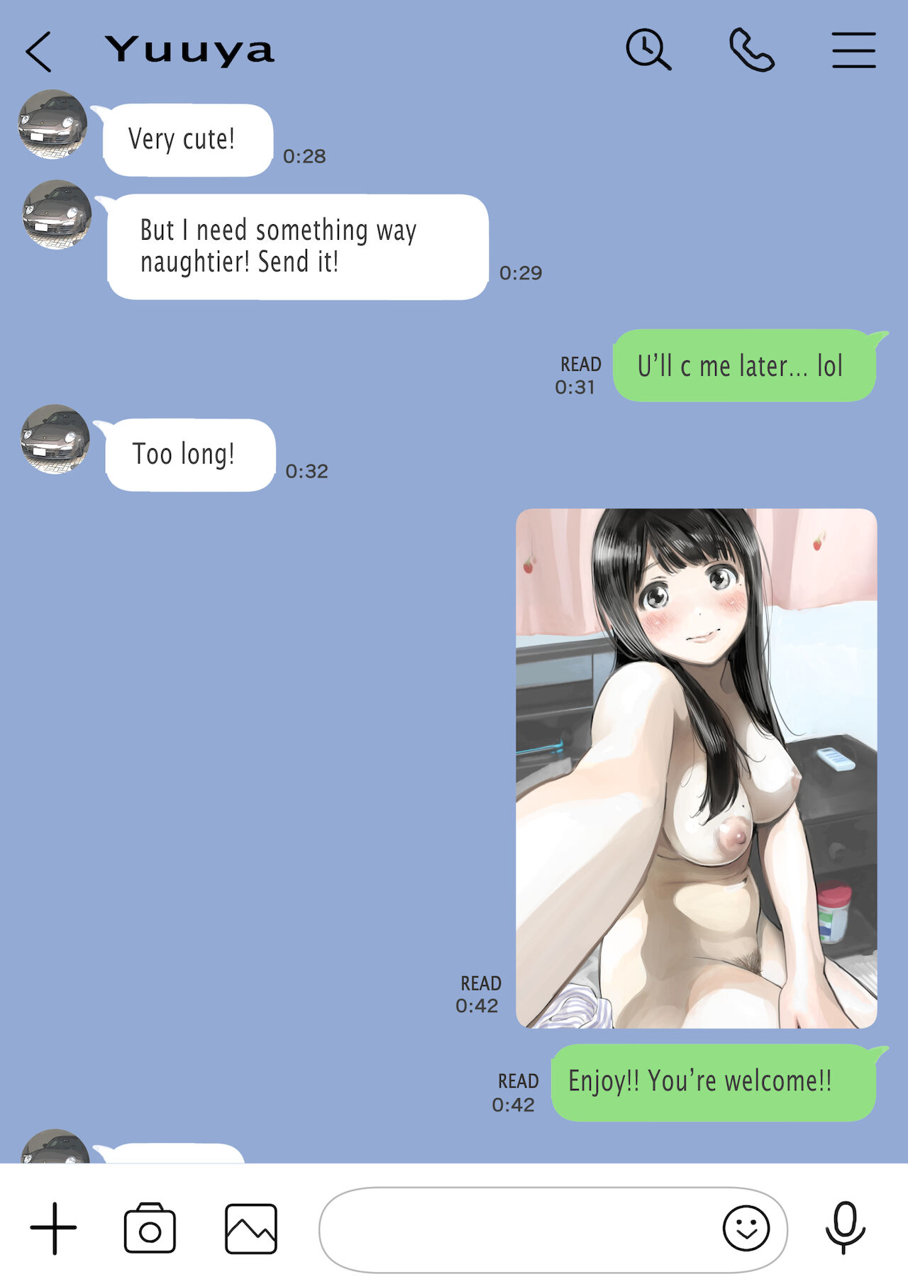 Kanojo no SmaPho o Nozoita dake nano ni | I Just Snooped through Her Smartphone - Page 52
