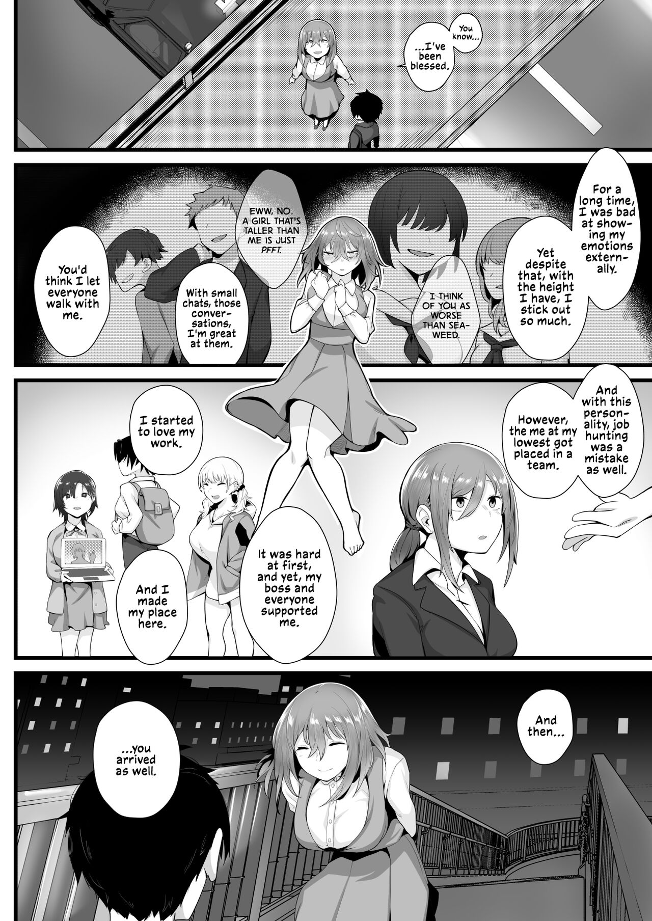 Mukuchi na Koushinchou Joshi no Gyutto Shasei Kanri | Tight Edging from a Tall Girl of Few Words - Page 64