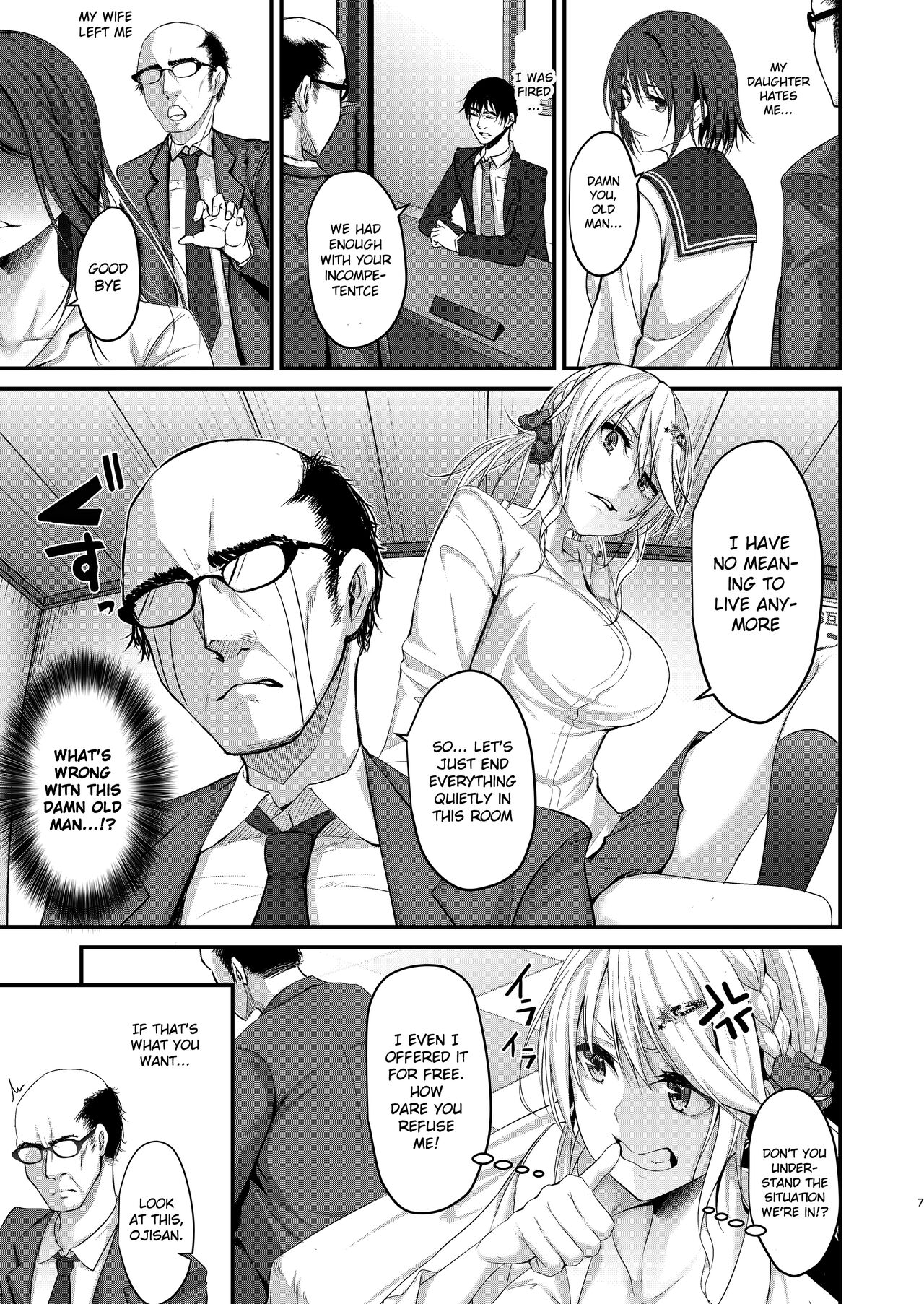 Ikiiki Dasshutsu Game with Chou Chirou Oji-san | Lively Escape Game with Super Late Ejaculation Ojisan - Page 7