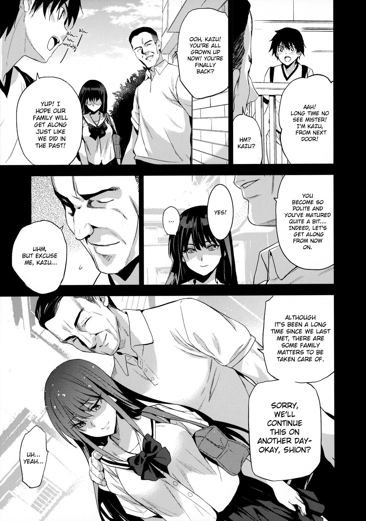 Otonari no Nie – Saikai Shita Osananajimi no Ie de Okita Koto. - Page 8