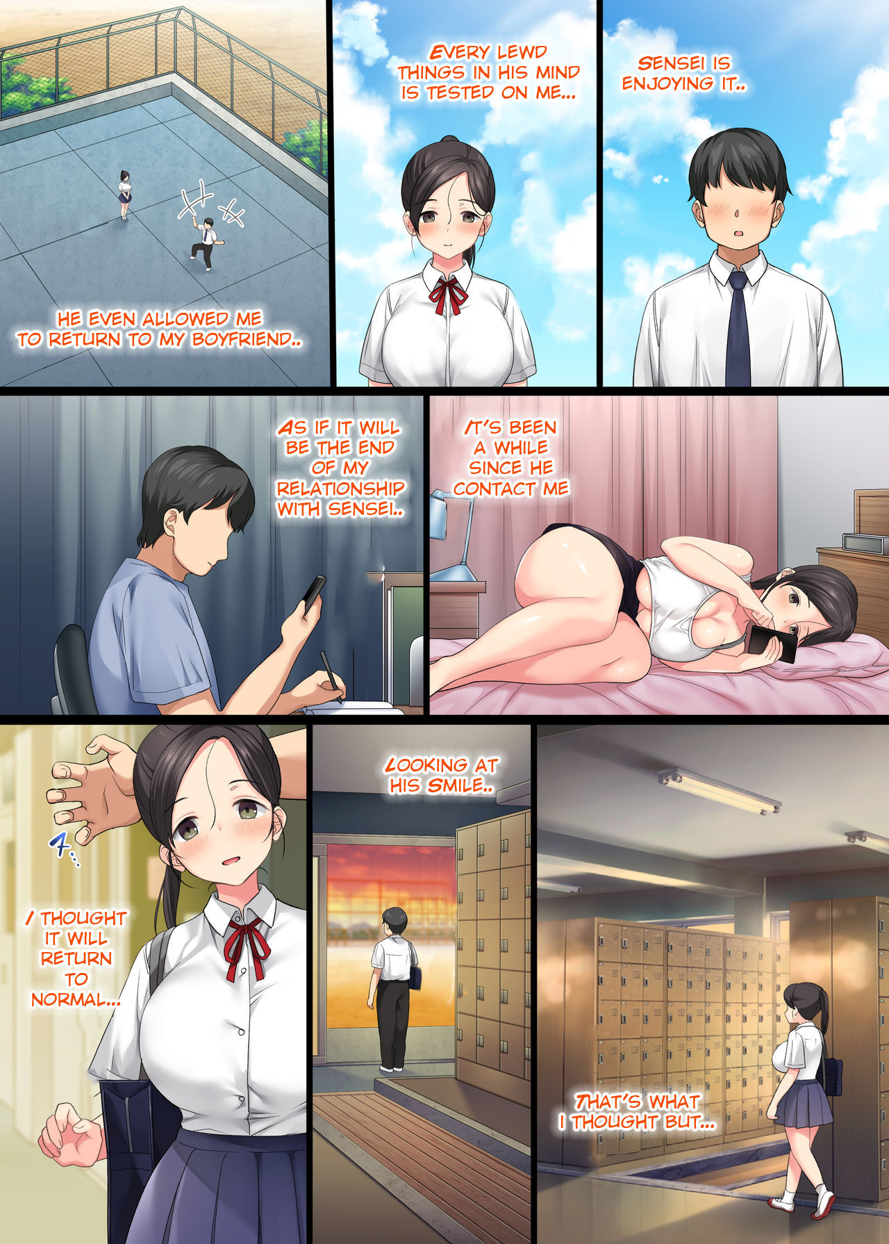 InCha Bishoujo wa, Tannin ni Okasarete mo Ikimakuru 3 | Introverted Beauty Gets Raped Over and Over by Her Homeroom Teacher 3 - Page 12