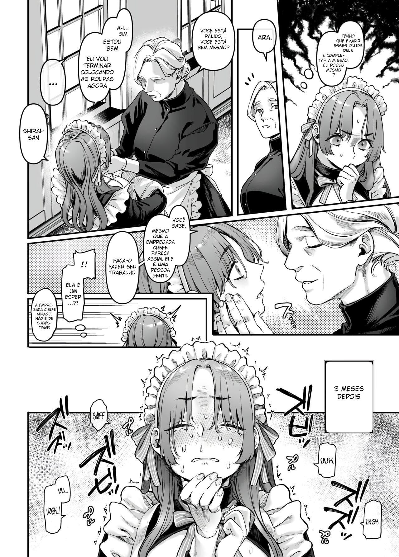 Infiltração! Reembolso de Dívidas de uma Espiã à Beira do Precipício ~A Empregada Crossdressing e o Chefe Oni~ - Page 11