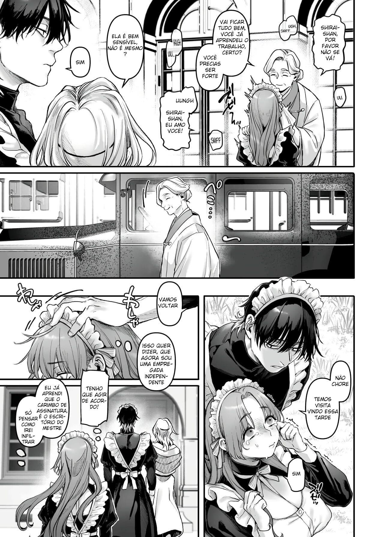 Infiltração! Reembolso de Dívidas de uma Espiã à Beira do Precipício ~A Empregada Crossdressing e o Chefe Oni~ - Page 12