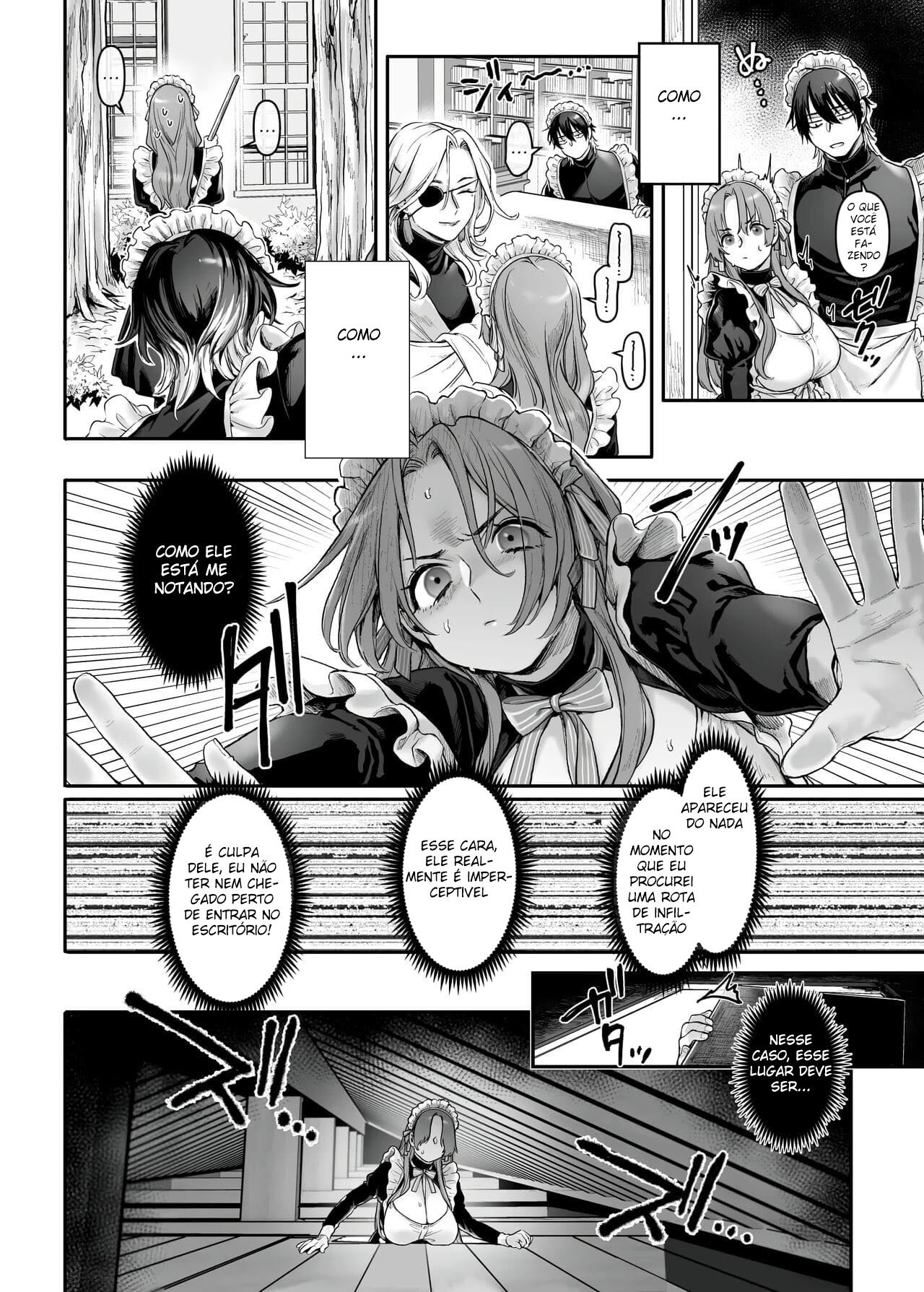 Infiltração! Reembolso de Dívidas de uma Espiã à Beira do Precipício ~A Empregada Crossdressing e o Chefe Oni~ - Page 13