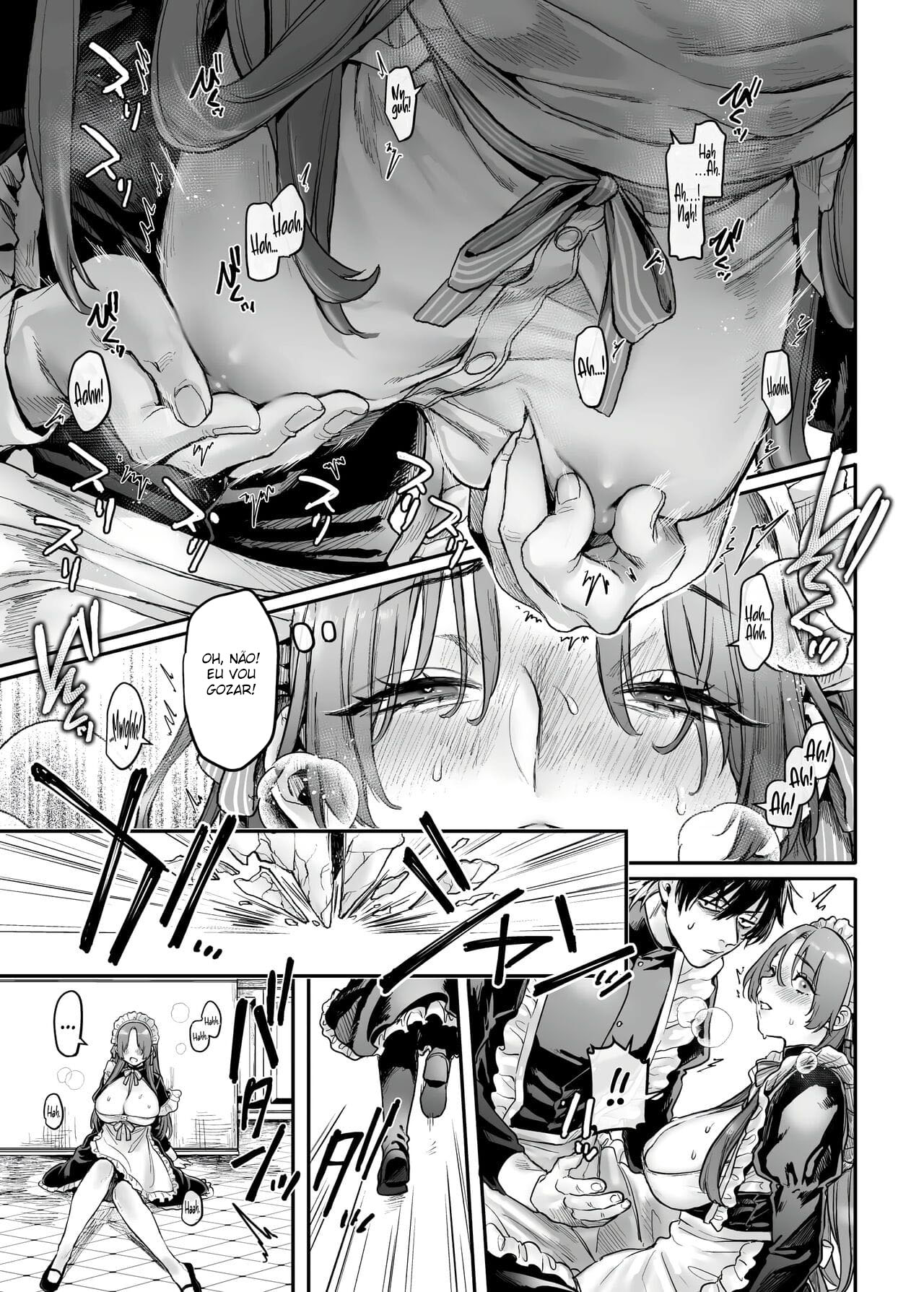 Infiltração! Reembolso de Dívidas de uma Espiã à Beira do Precipício ~A Empregada Crossdressing e o Chefe Oni~ - Page 24