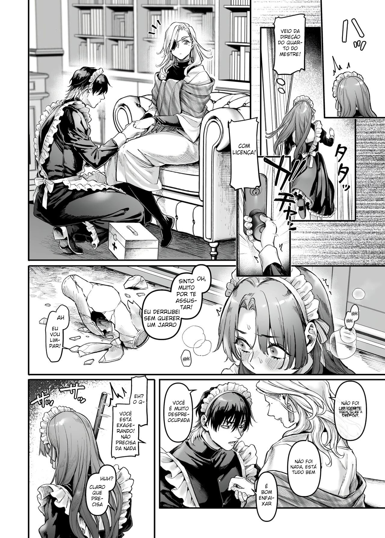 Infiltração! Reembolso de Dívidas de uma Espiã à Beira do Precipício ~A Empregada Crossdressing e o Chefe Oni~ - Page 25