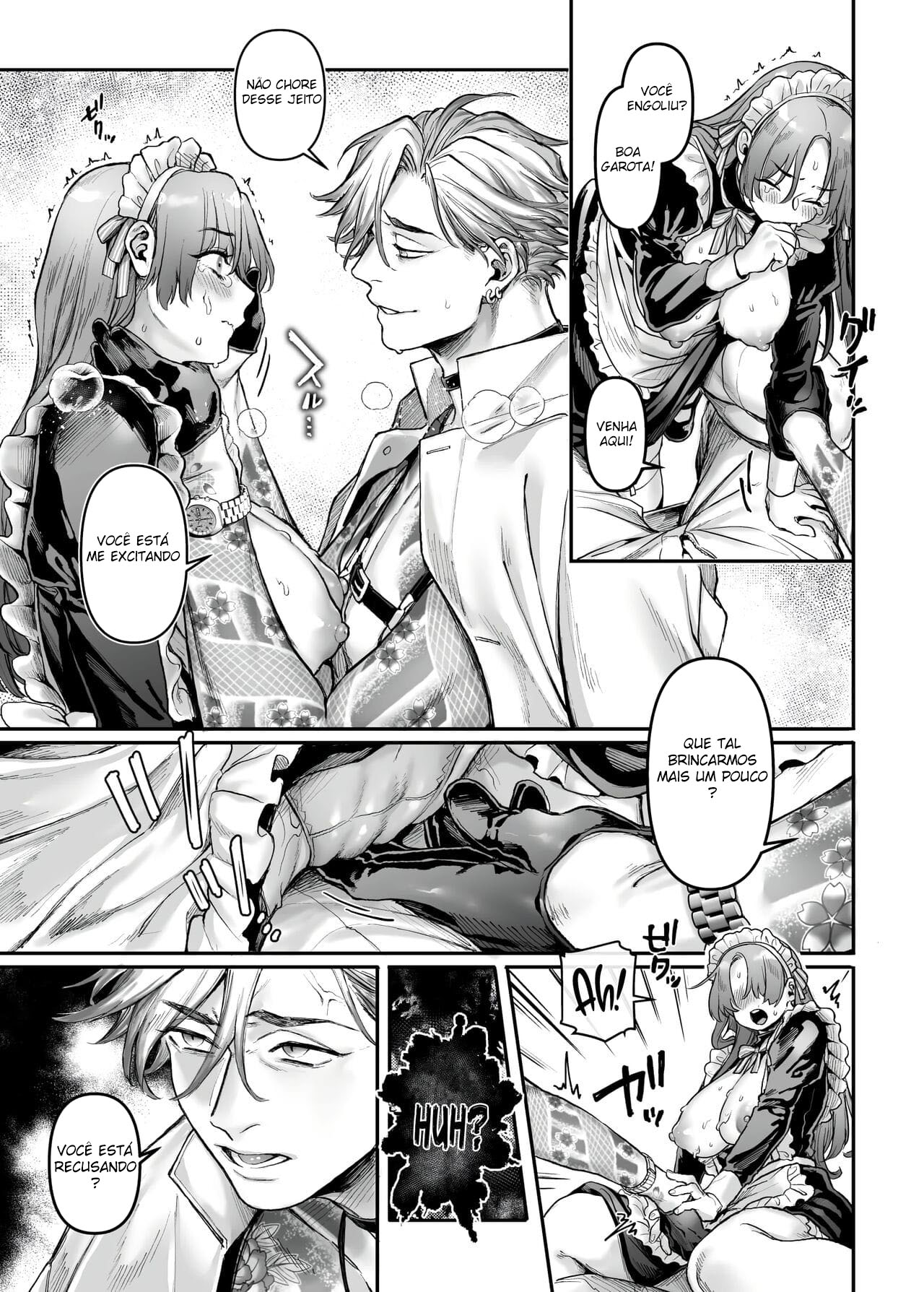 Infiltração! Reembolso de Dívidas de uma Espiã à Beira do Precipício ~A Empregada Crossdressing e o Chefe Oni~ - Page 32