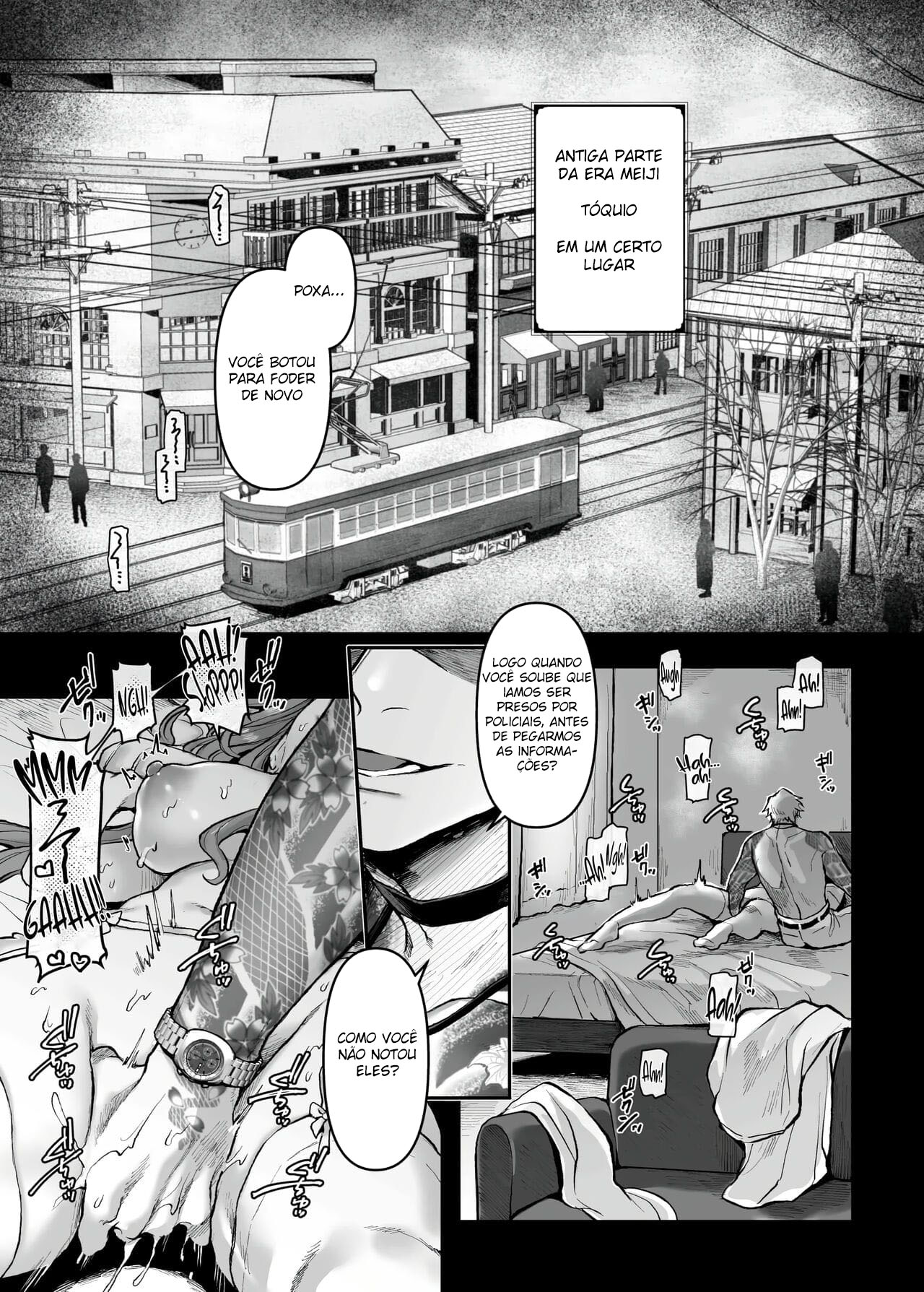 Infiltração! Reembolso de Dívidas de uma Espiã à Beira do Precipício ~A Empregada Crossdressing e o Chefe Oni~ - Page 4