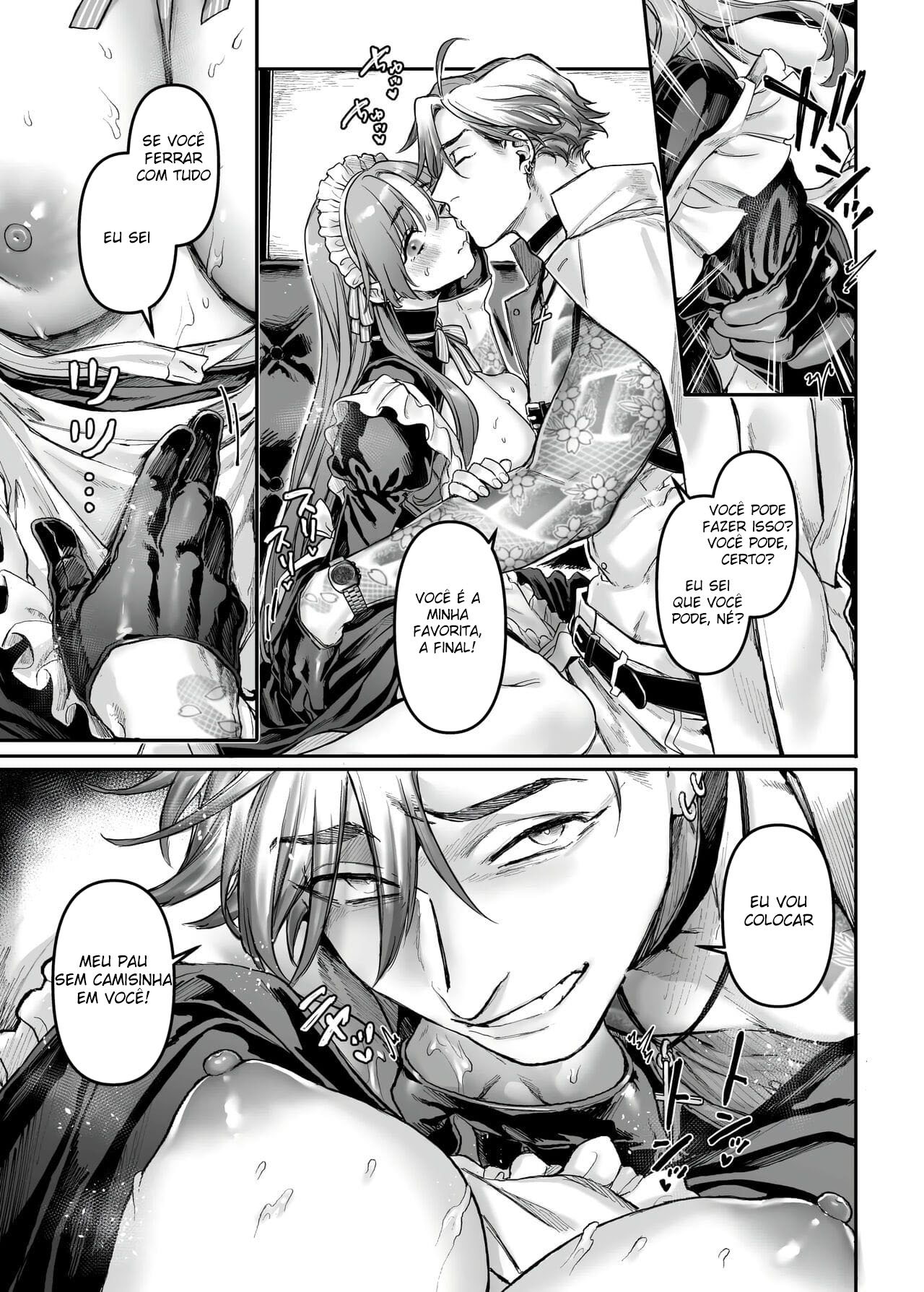Infiltração! Reembolso de Dívidas de uma Espiã à Beira do Precipício ~A Empregada Crossdressing e o Chefe Oni~ - Page 42