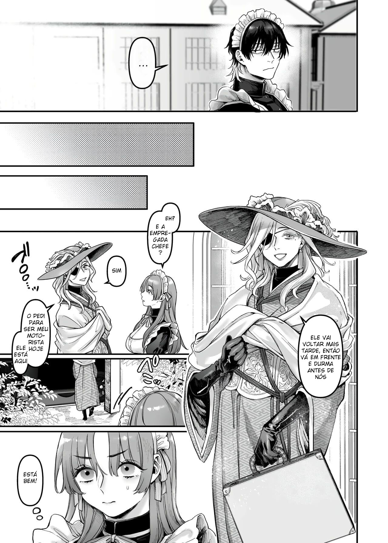 Infiltração! Reembolso de Dívidas de uma Espiã à Beira do Precipício ~A Empregada Crossdressing e o Chefe Oni~ - Page 44