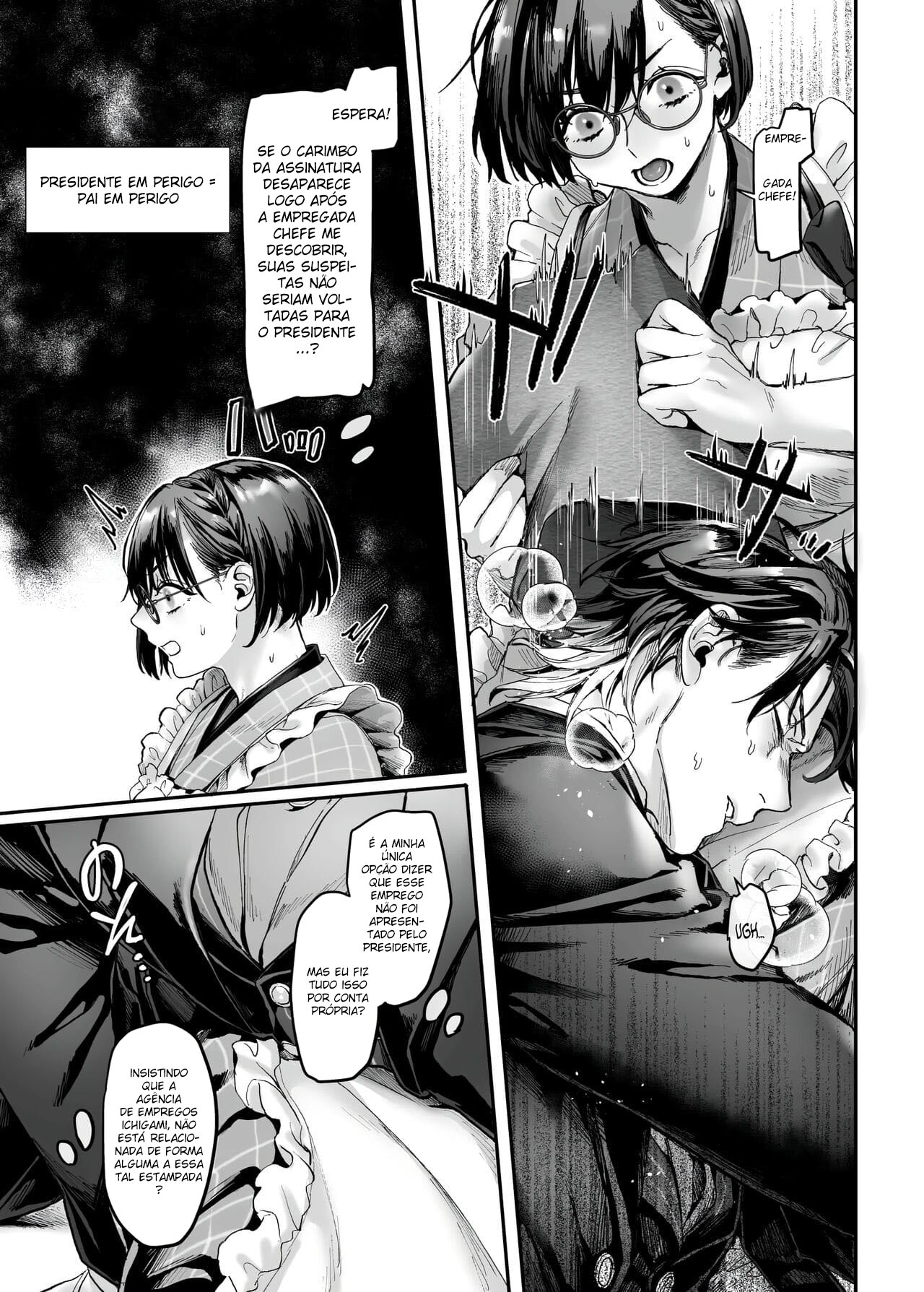 Infiltração! Reembolso de Dívidas de uma Espiã à Beira do Precipício ~A Empregada Crossdressing e o Chefe Oni~ - Page 54