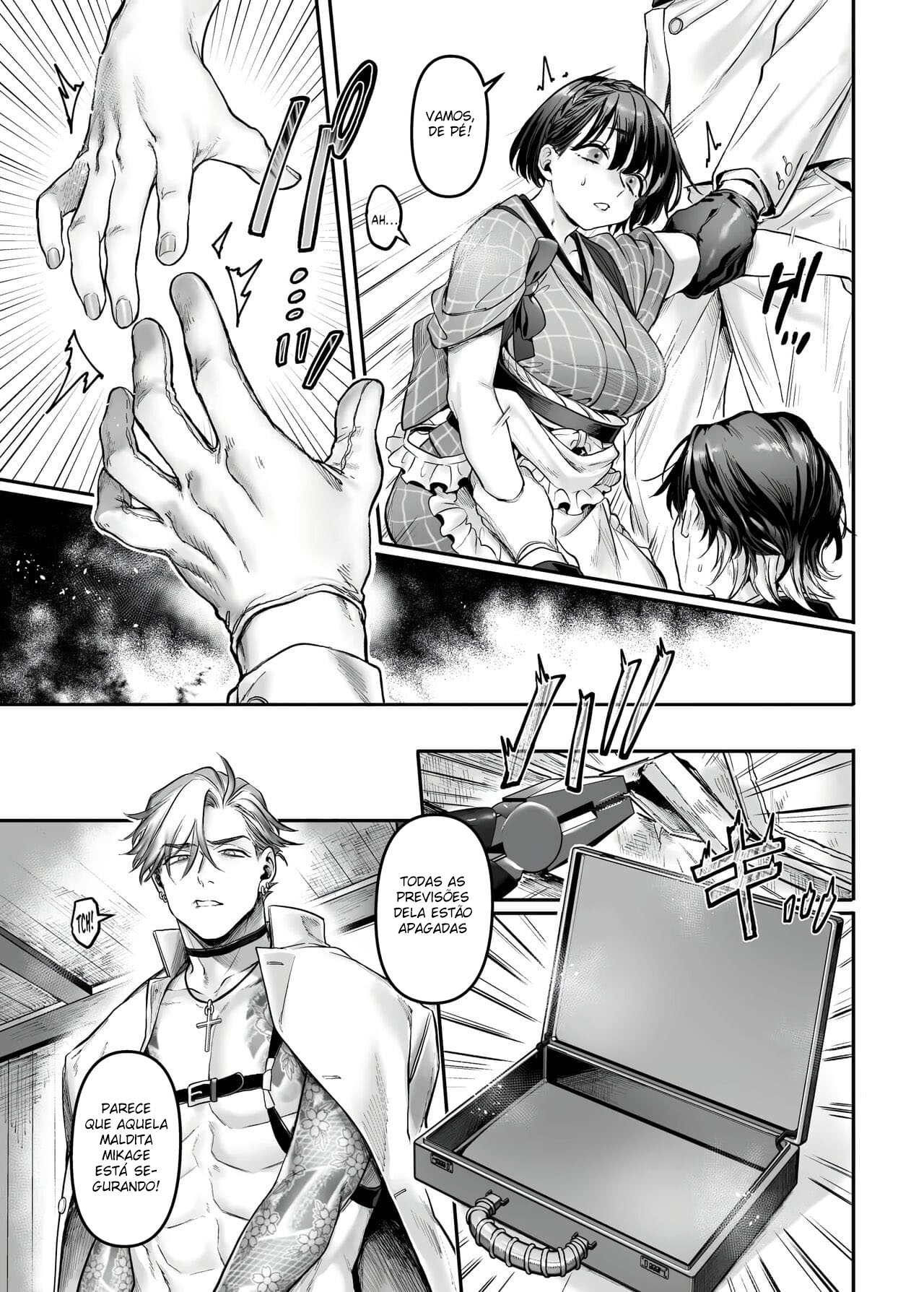 Infiltração! Reembolso de Dívidas de uma Espiã à Beira do Precipício ~A Empregada Crossdressing e o Chefe Oni~ - Page 62