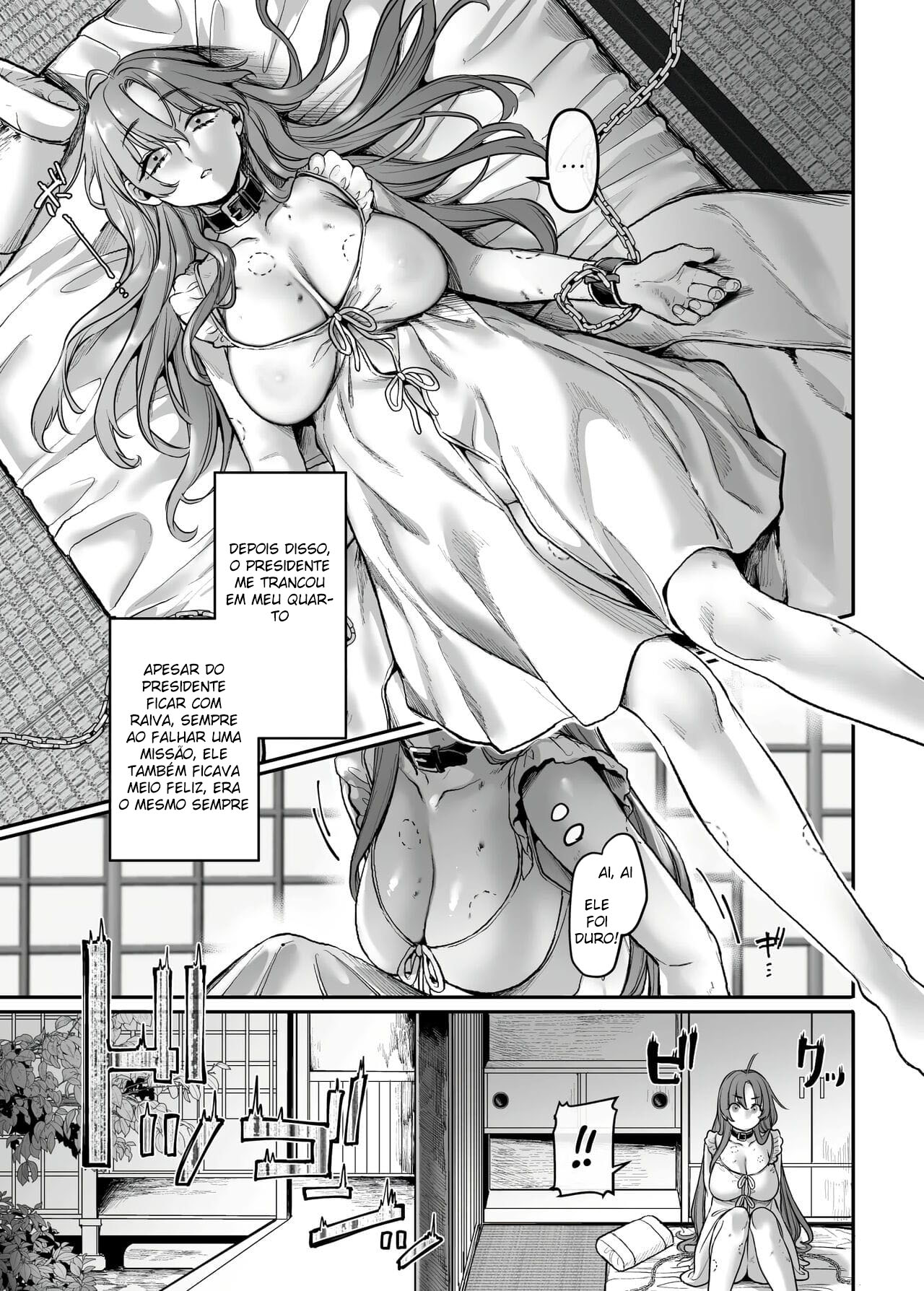 Infiltração! Reembolso de Dívidas de uma Espiã à Beira do Precipício ~A Empregada Crossdressing e o Chefe Oni~ - Page 76