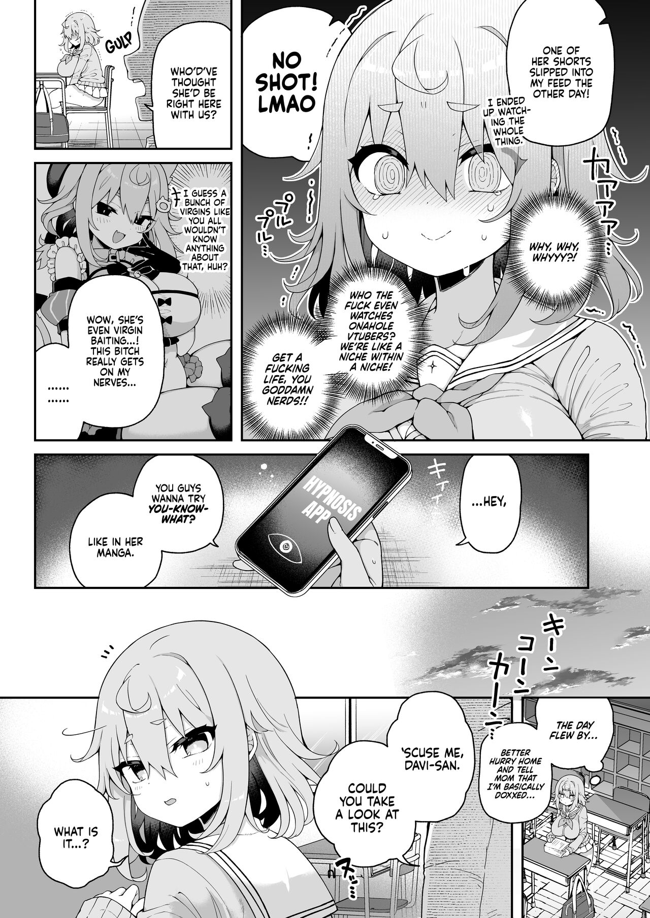 DaviGaki WakaraSex 2 -Saimin Gokko de Asobou- | Davi Brat’s Correction Fuckfest 2 – Let’s Play Pretend Hypnosis - Page 8