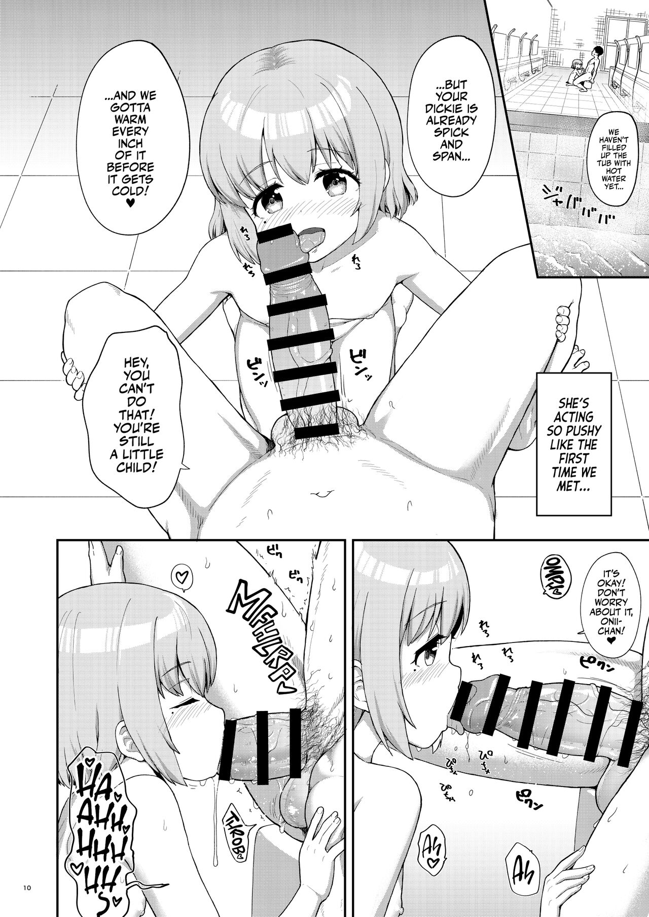 Oyako ga Itonamu Sentou ni Tsurekoma rete itashimashita | I Went to a bathhouse, and Had a Mom and Daughter Double Whopper! - Page 10