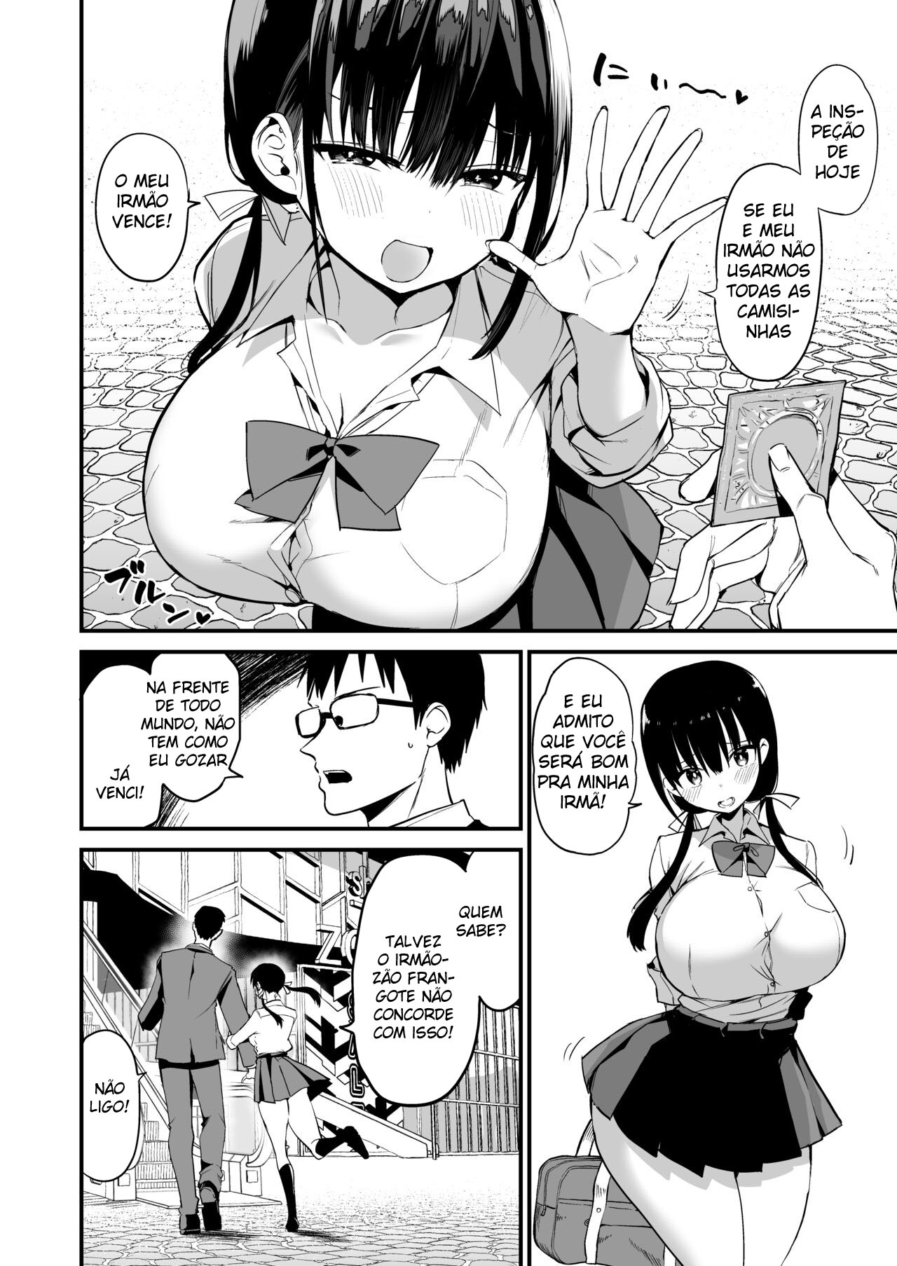 Minha Cunhada é Uma Colegial Peituda e Diabólica 5 - Page 11