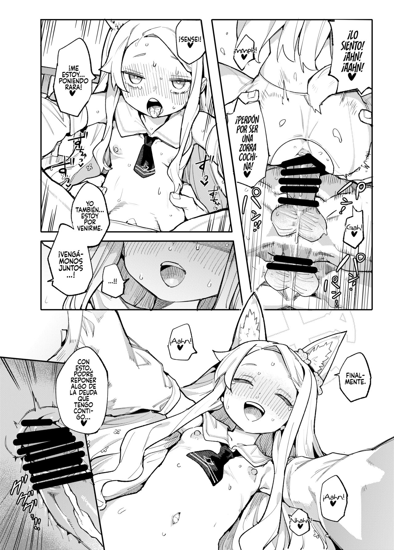 Mesu Kitsune wa Ecchi na Mirai o Mite shimatta - Page 19