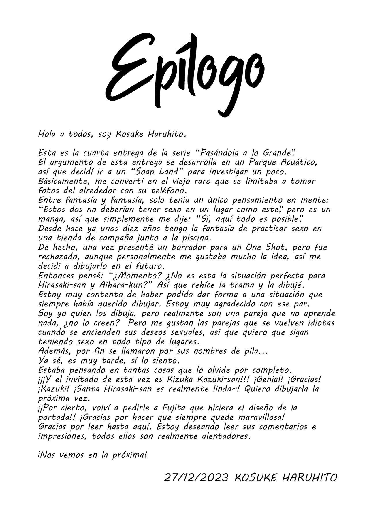 Mankitsu-chu 4 Water Park Hen | Pasándola a lo Grande Capitulo 4: Parque Acuático - Page 51