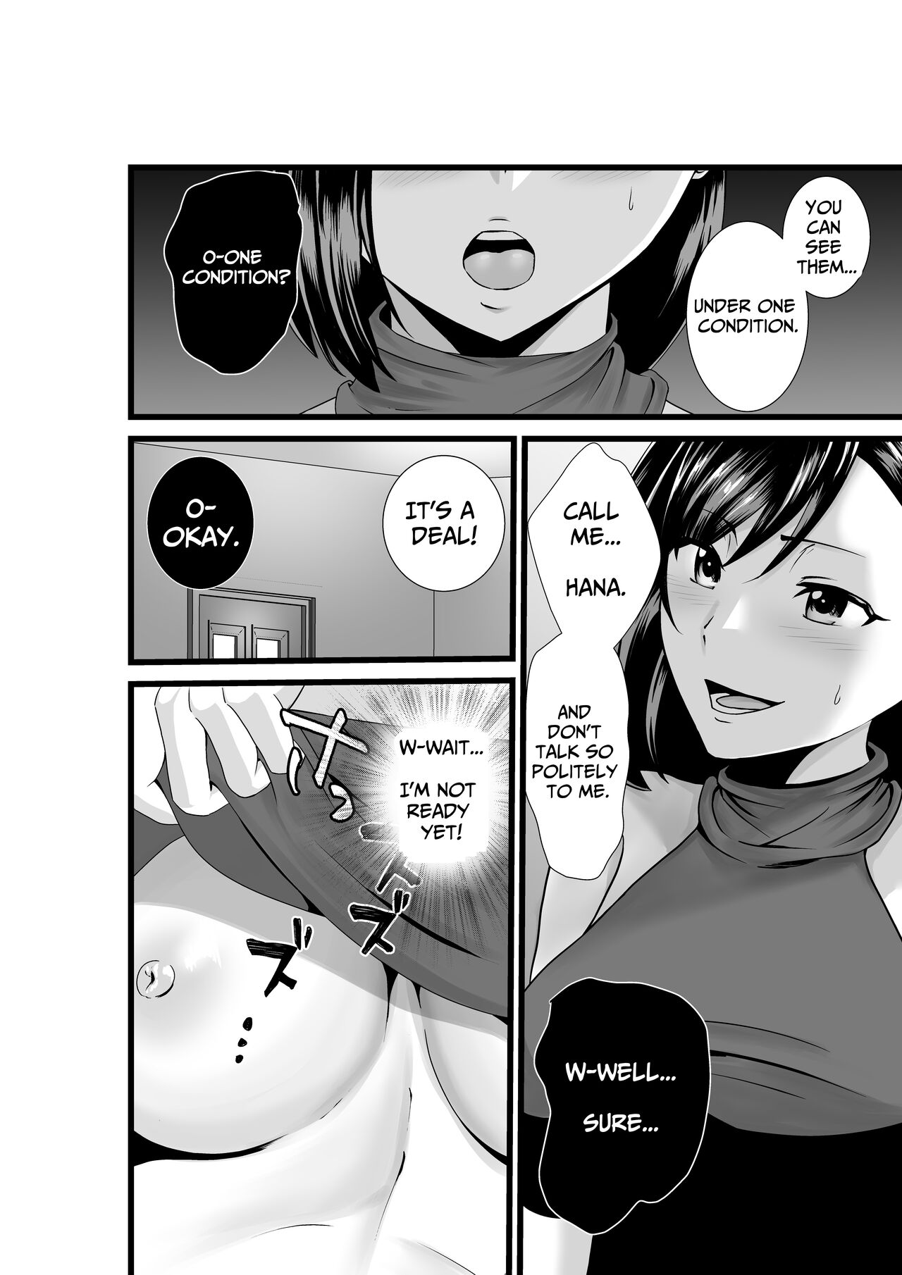 Otonari-san, Jibun no Dekachichi ga Buki ni Naru to Kizuite Shimau w ~Nakadashi Noukou Sex~ - Page 7