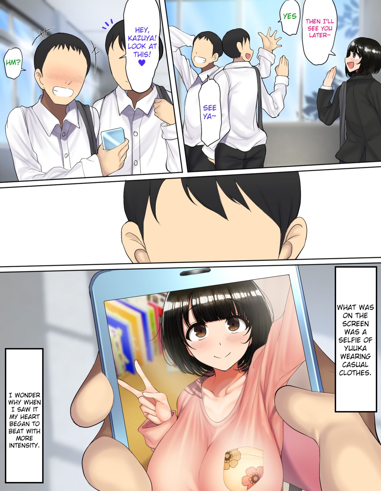 Kakko Tsukete Eroi Koto ni Kyoumi Nai Furi Shitetara Ore no Hou ga Saki ni Suki datta Osananajimi o Erozaru no Tomodachi ni Torareru Ohanashi - Page 8