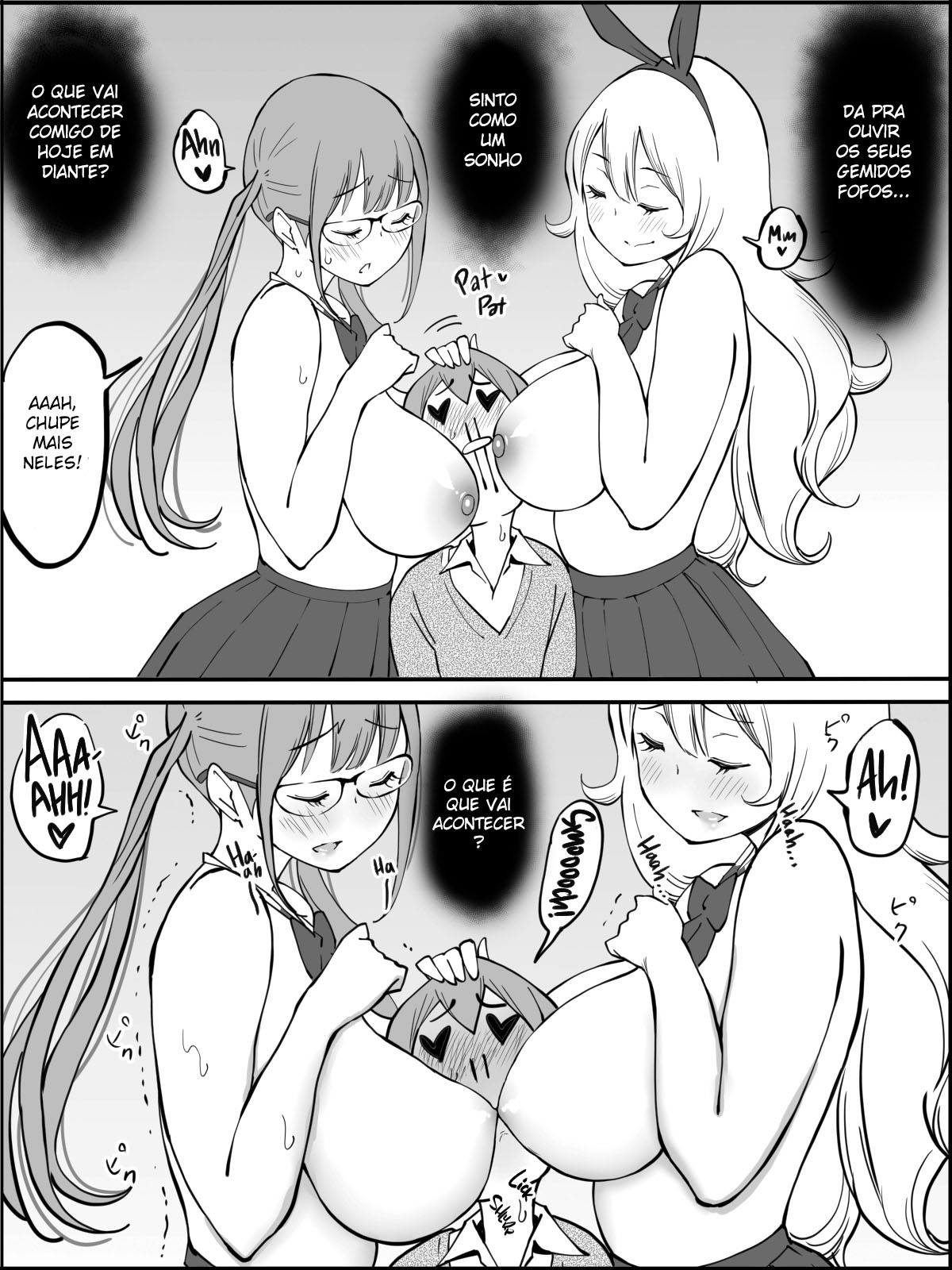 Como Eu Consegui Um Harém de Amigas Sexuais - Page 46