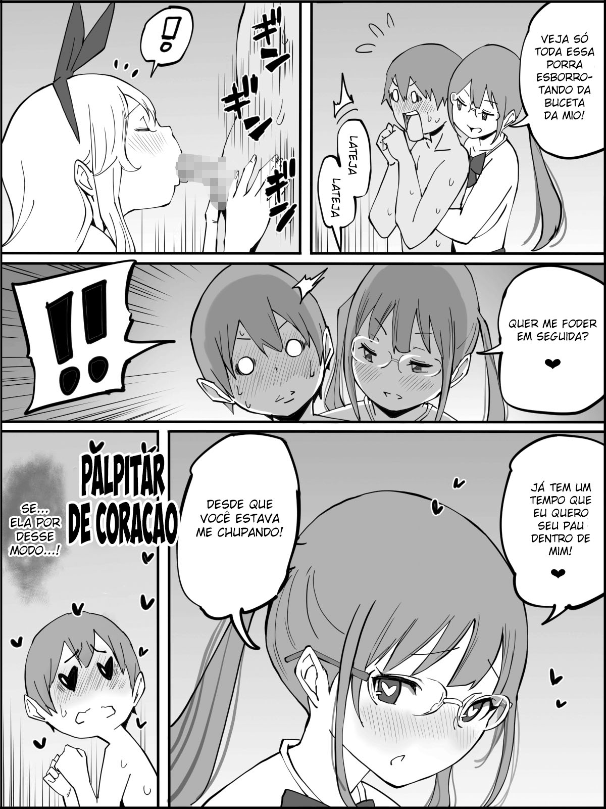 Como Eu Consegui Um Harém de Amigas Sexuais - Page 124