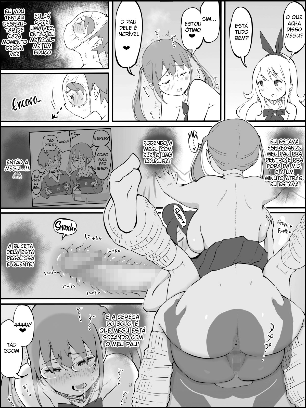 Como Eu Consegui Um Harém de Amigas Sexuais - Page 129
