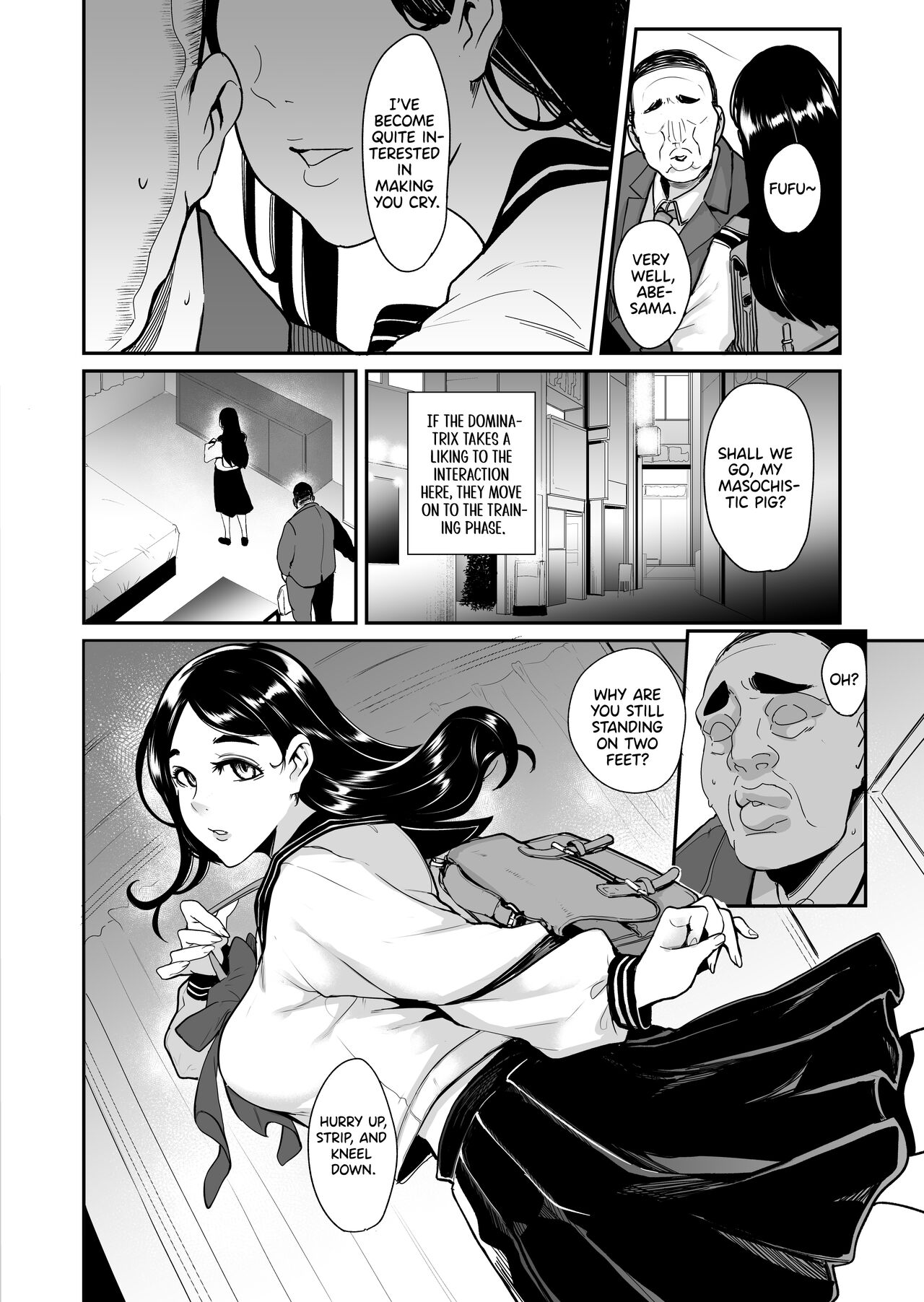 Mazo Katsu -Apuri de Joō-sama o Sagashite Chōkyō Sareru Mazo Otoko-tachi- | Masochistic Life -Masochistic Men searching for and being trained by Dominatrix through an App- - Page 5