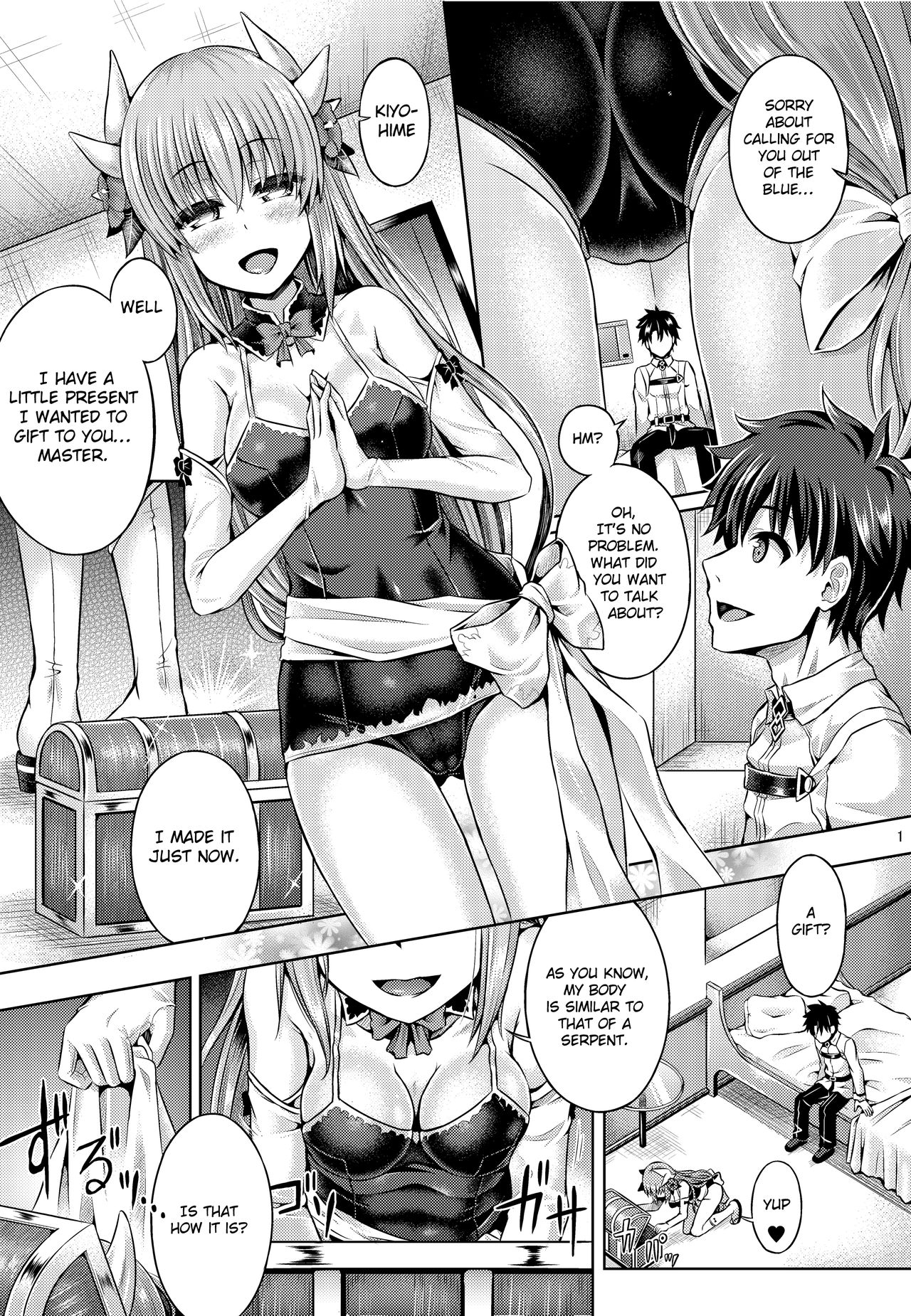 Master ga Kiyohime ni Kigaetara - Page 3