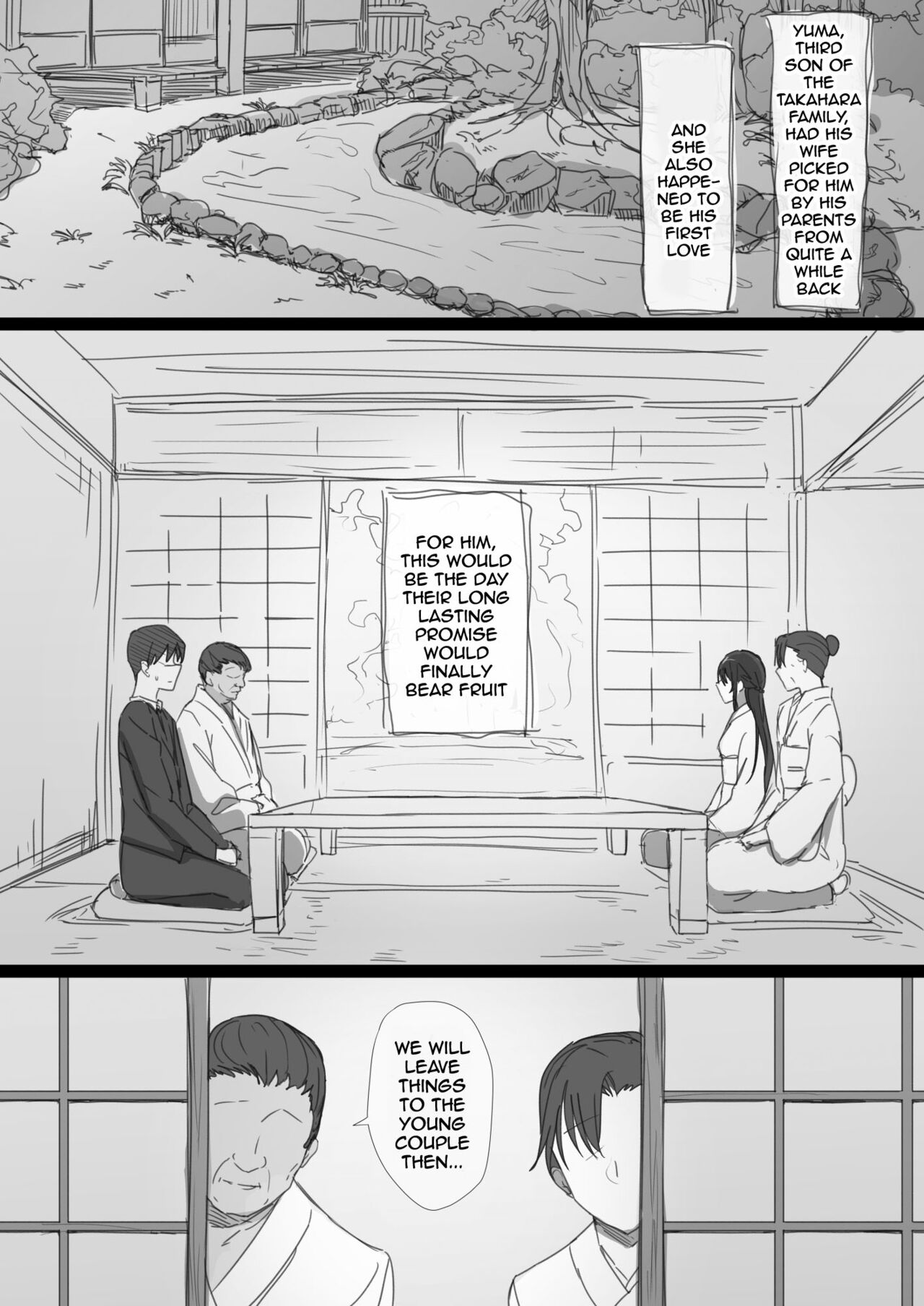 Ki ga Tsuyoi Seiso na Hitozuma Reijou ga Netorareru made no Ichibu Shijuu | The Whole Story of How a Neat and Proper Strong Willed Young Housewife Ended Up Doing NTR - Page 2