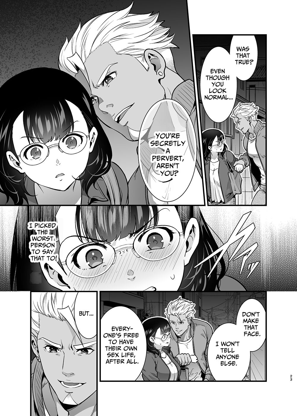 Seiyoku o Moteamasu Jimi de Nekura na Watashi ga Gatenkei Joushi ni Taberareru 3-kakan | Gloomy Normie with Pent-up Lust gets Devoured by her Blue-collar Boss for THREE DAYS - Page 23