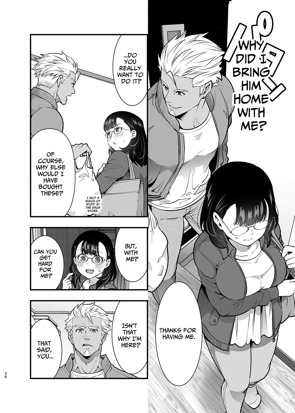 Seiyoku o Moteamasu Jimi de Nekura na Watashi ga Gatenkei Joushi ni Taberareru 3-kakan | Gloomy Normie with Pent-up Lust gets Devoured by her Blue-collar Boss for THREE DAYS - Page 26