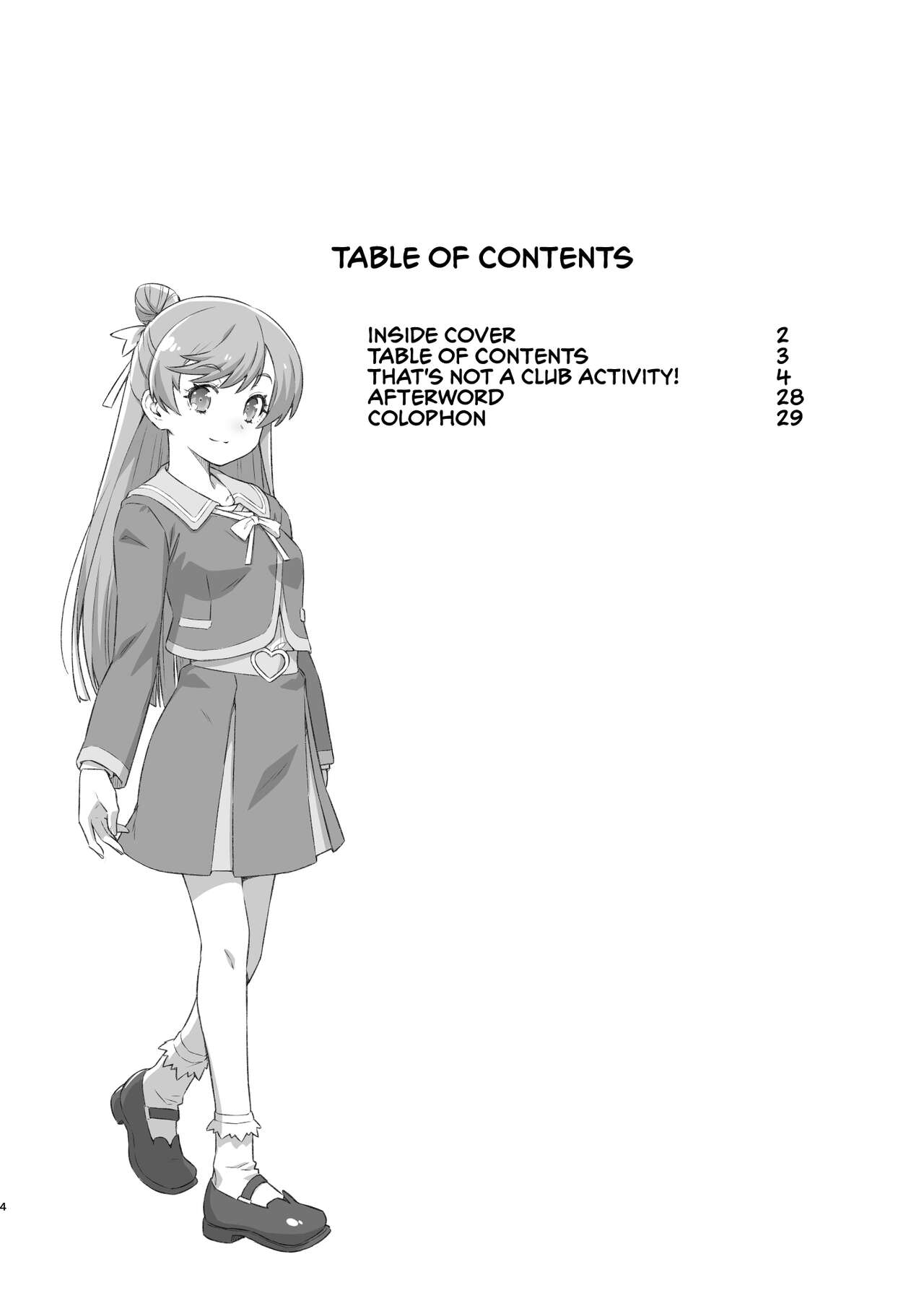 Sore wa bukatsu jaarimasen! - Page 3