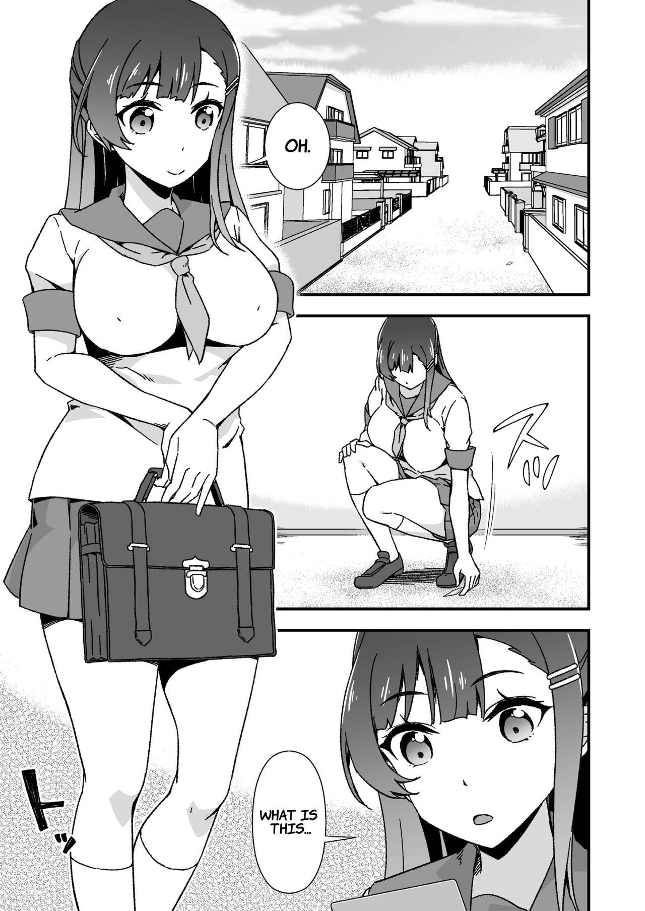 Futanari-chan Haramasex Kyokashou o Hirou | Dickgirl Finds An Impregnation Sex License - Page 3