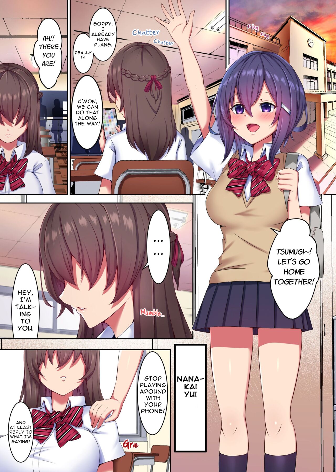 Can’t Stand Huge Dicks After Being Hypnotized! With the power of hypnosis, I turned all the females in my class into complete sex toys! lol - Page 3