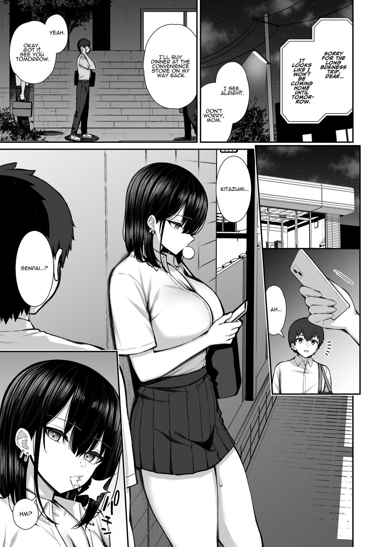 Iede Gal na Senpai wa Kantan ni Yarasete - Page 3