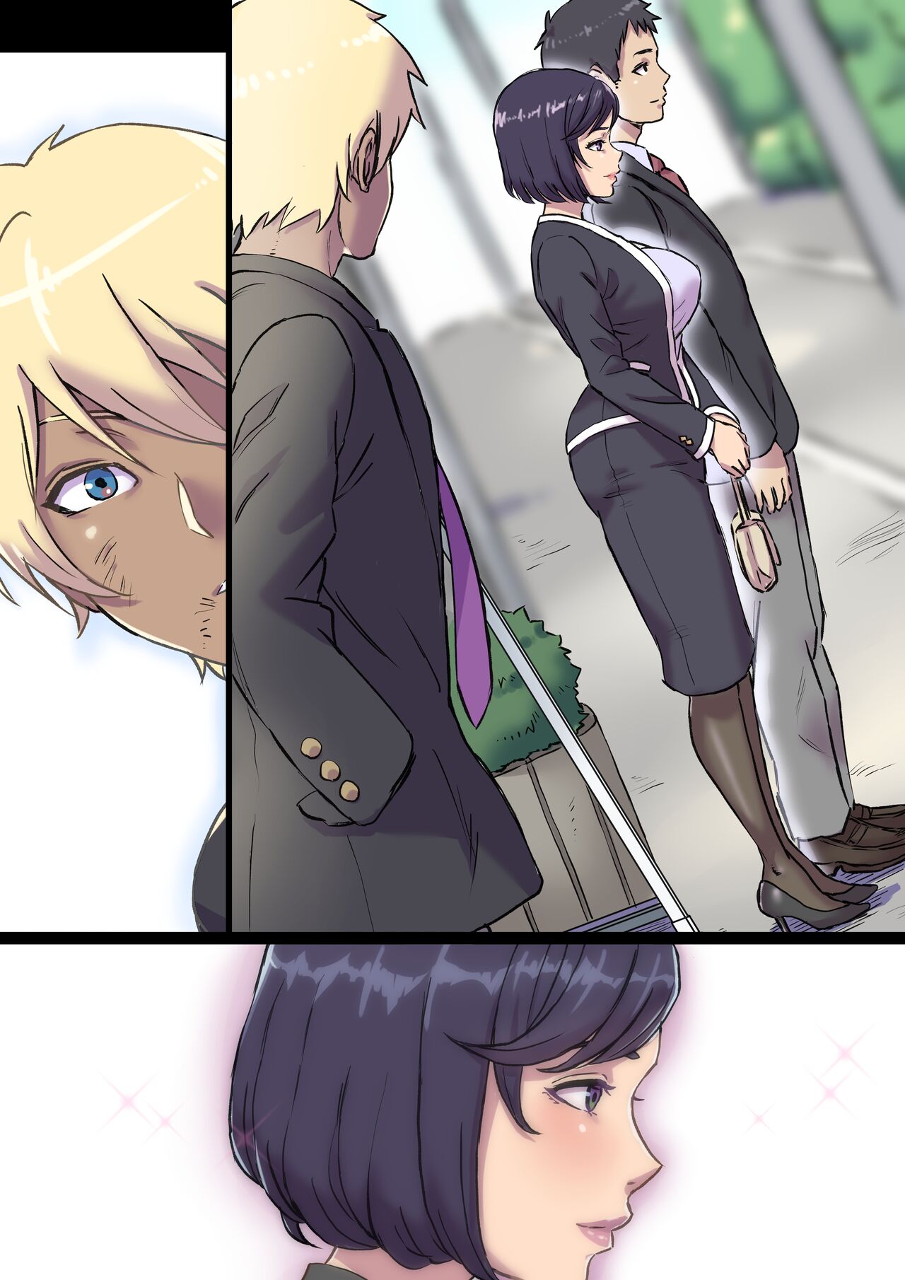 Zoku Tonari no Bed de Netorareru Kangoshi Jukubo / The MILF Nurse Cuckolded Gets Taken Away In The Bed Next To Mine – Continuation - Page 3