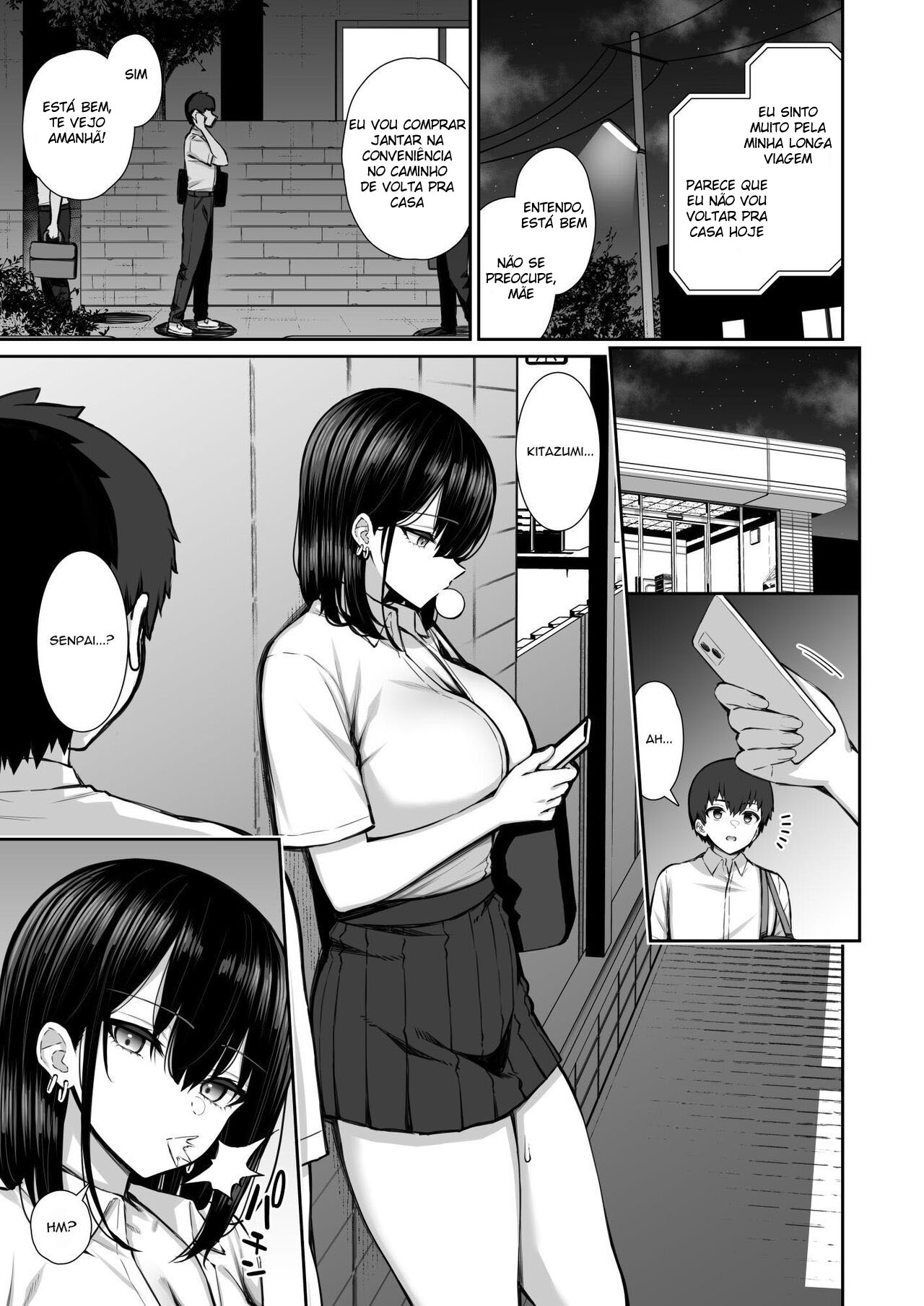 Iede Gal na Senpai wa Kantan ni Yarasete Kureru - Page 3